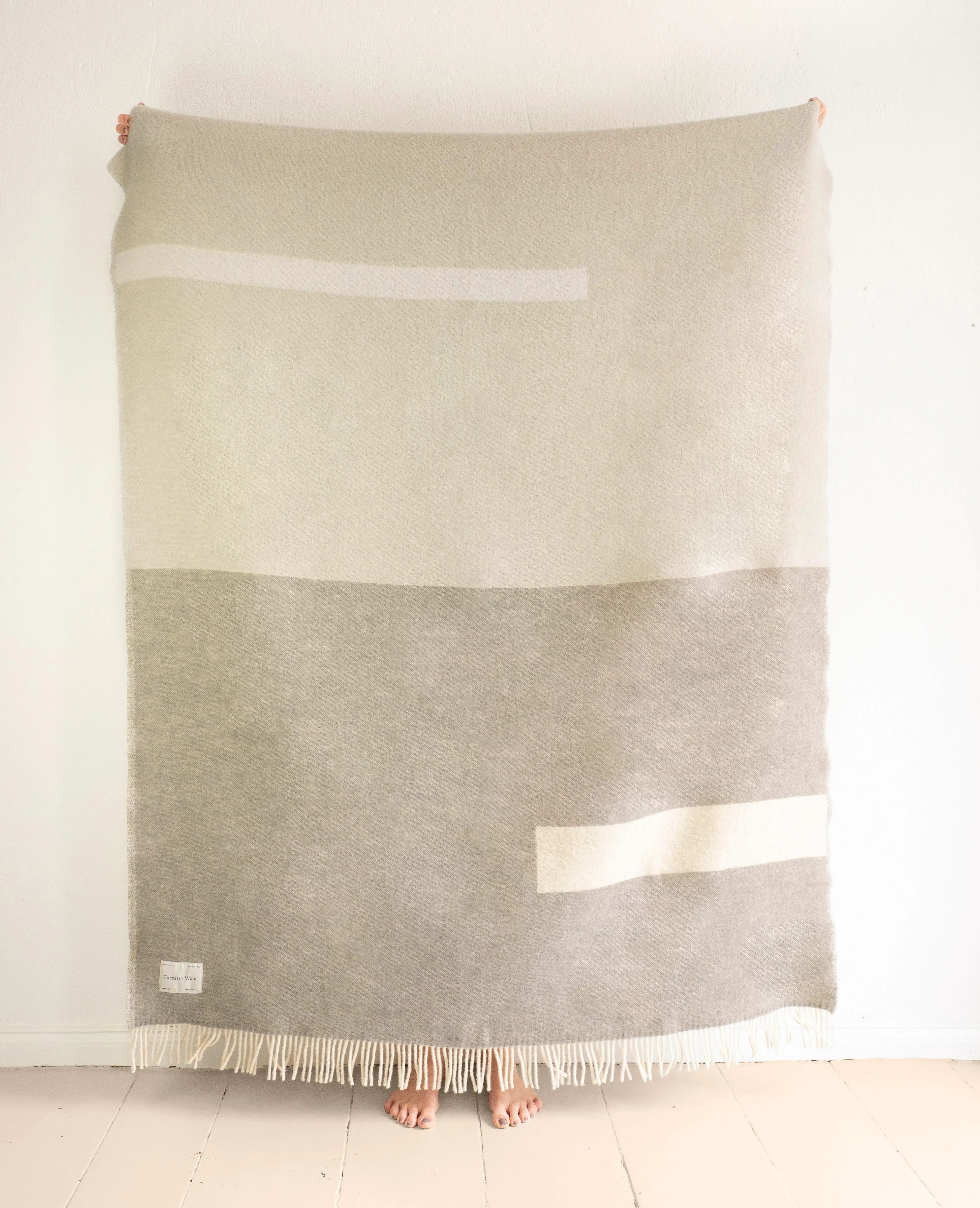 MEADOW Grey Blanket