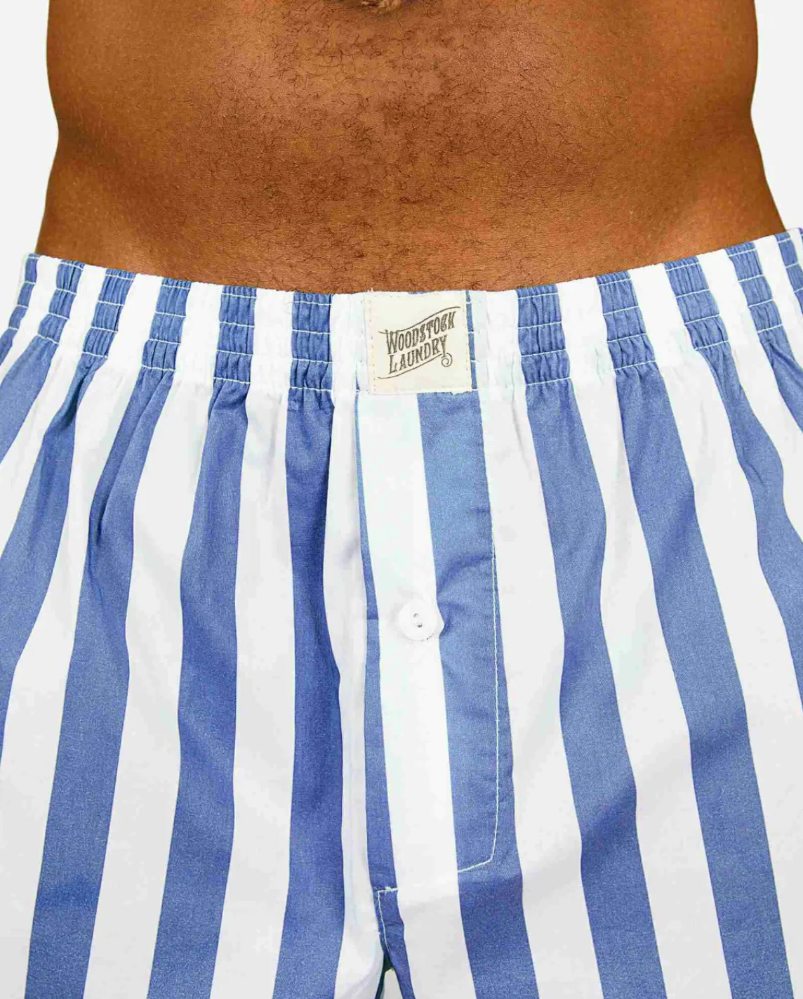 Mens Boxer Shorts - Beach Stripe - Image 5