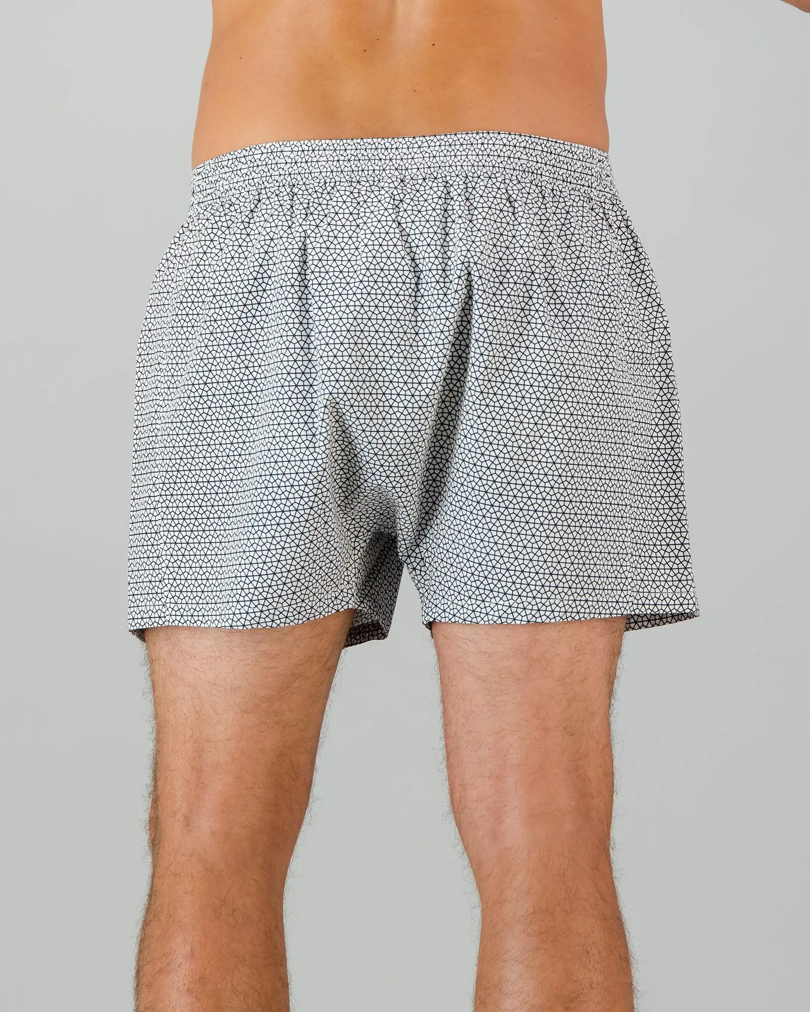 Mens Boxer Shorts - Hexagon - Image 2