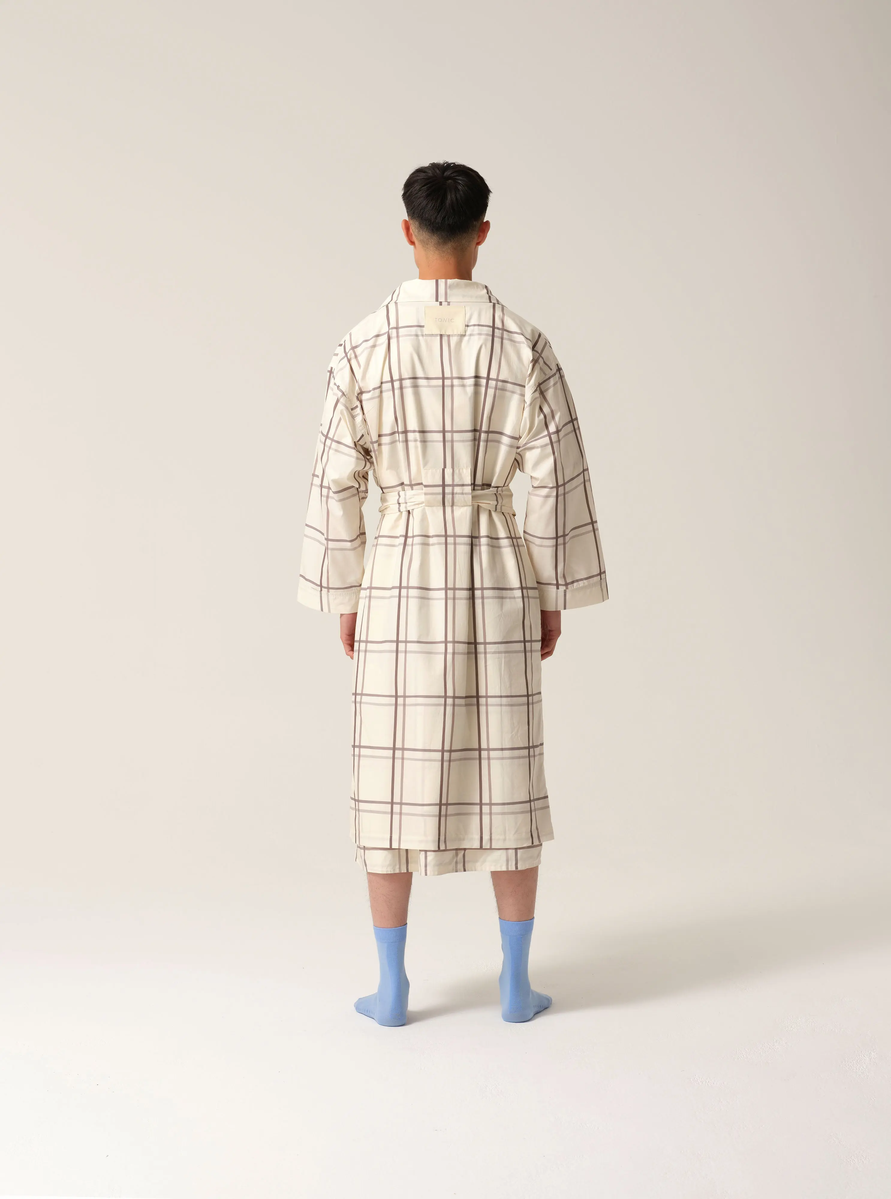 Mens Hush Dressing Gown Silver Linings - Image 6