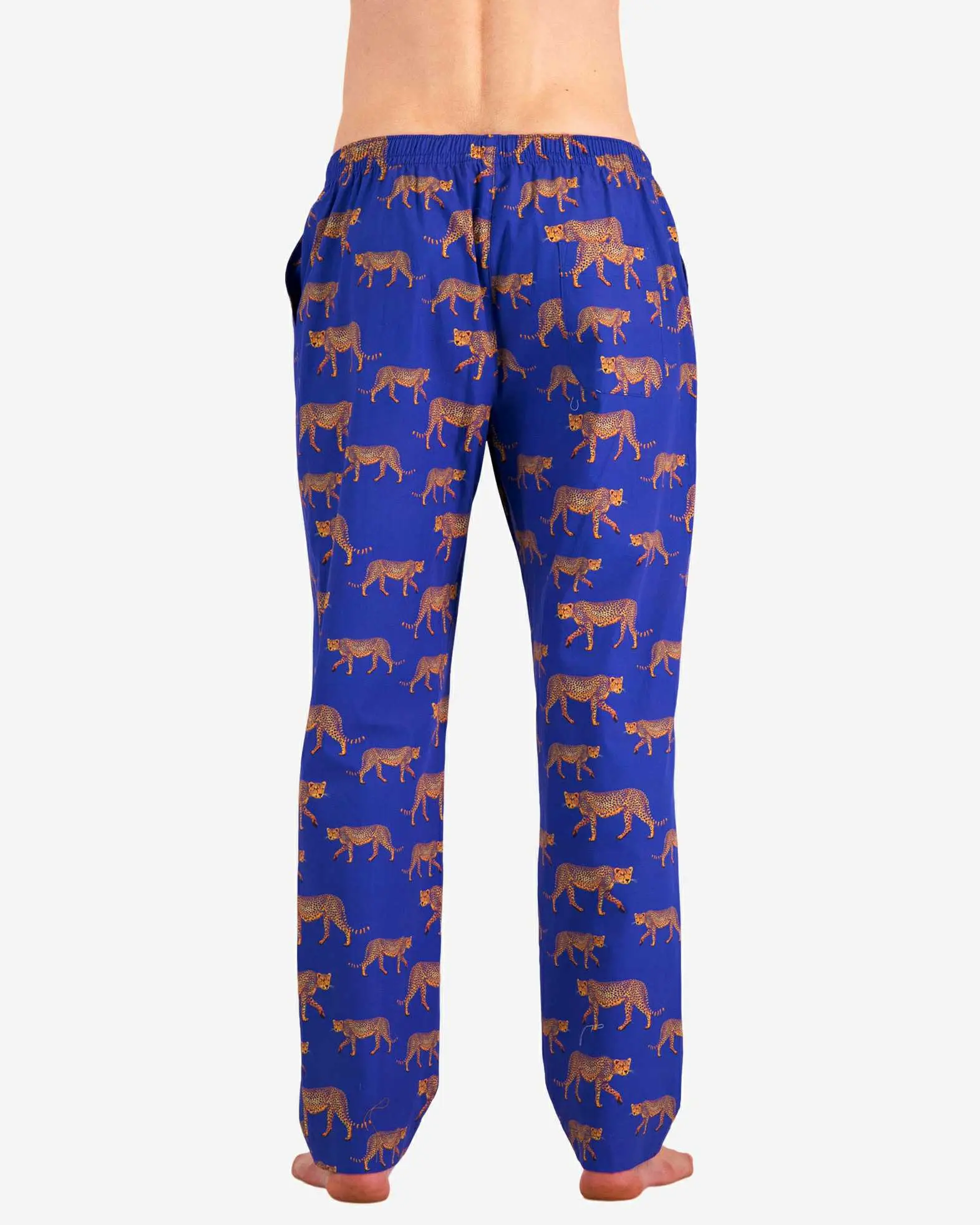 Mens Lounge Pants - Yellow Cheetah - Image 3