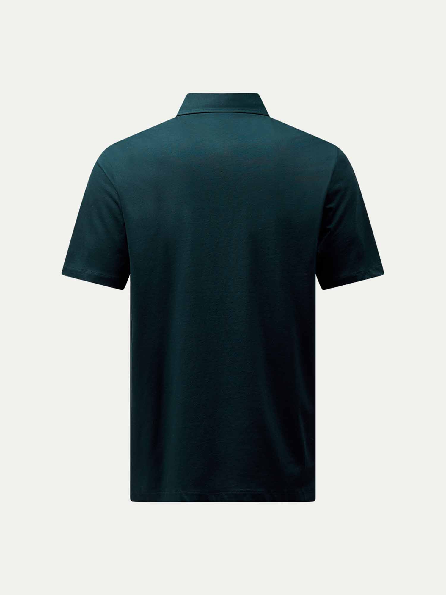 Mercerised Cotton Polo Shirt Stargazer - Image 8