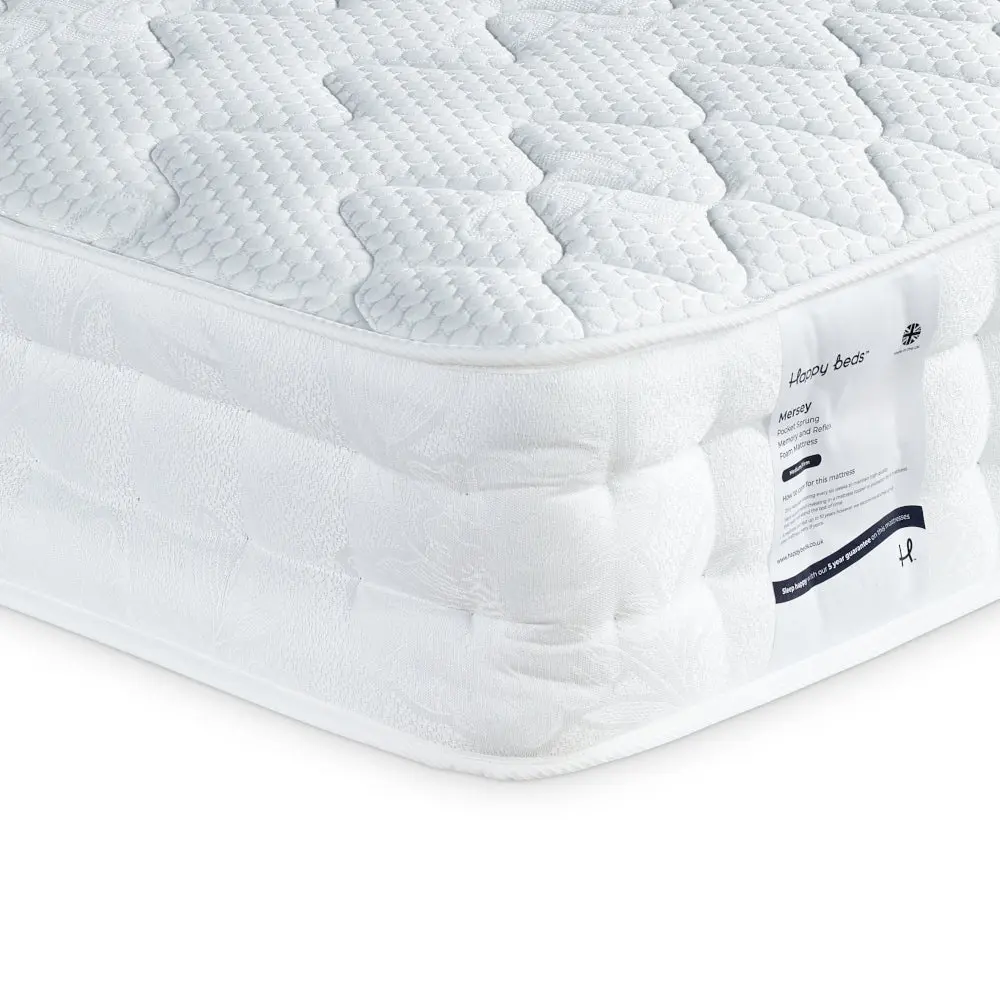 Mersey 1000 Pocket Spring Memory Foam and Reflex Foam Mattress