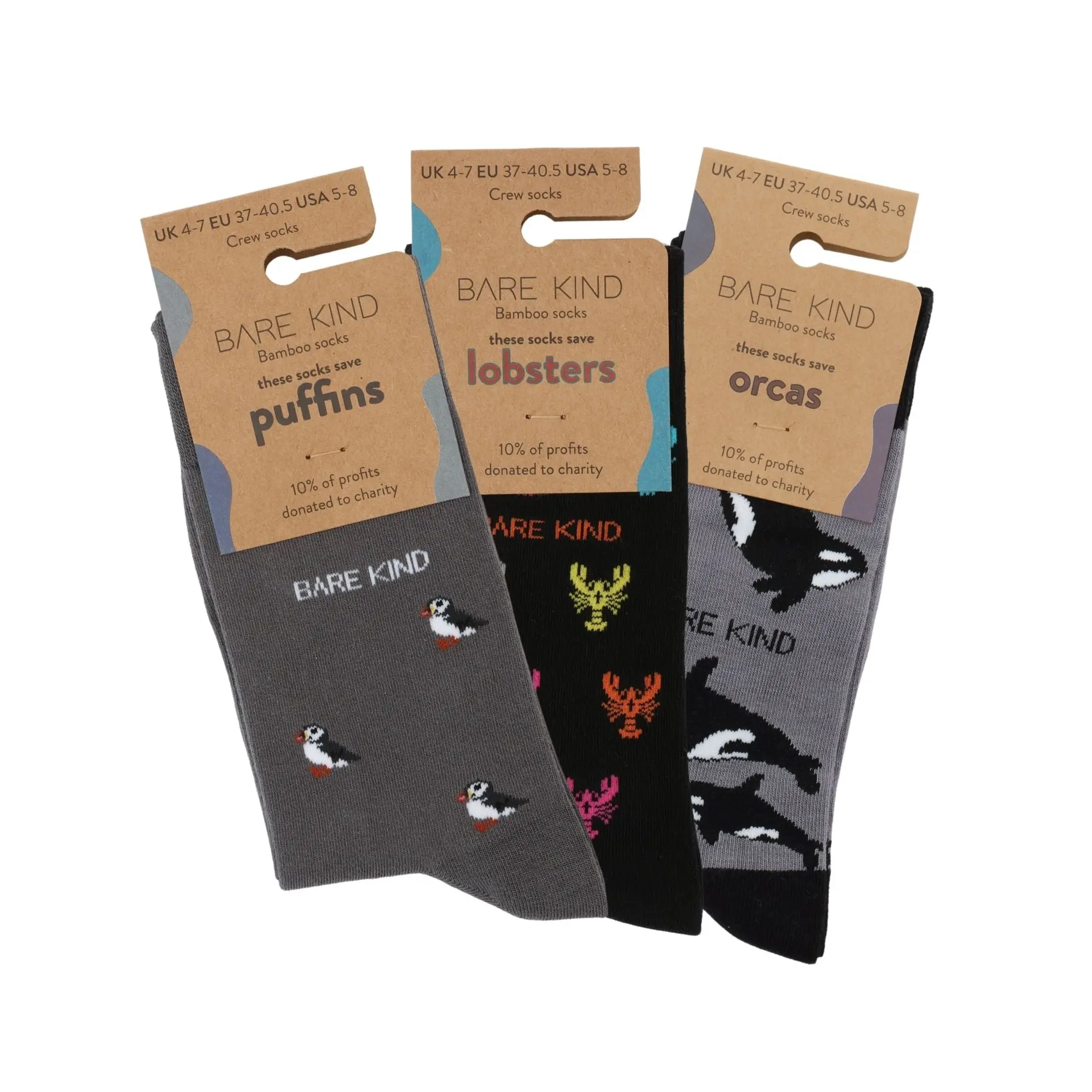 Midnight Classic 3 Bamboo Sock Set - Image 2
