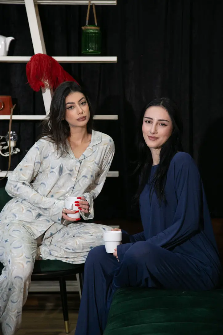 Midnight Comfort Women's Bamboo Pyjama Trouser Set - Image 3