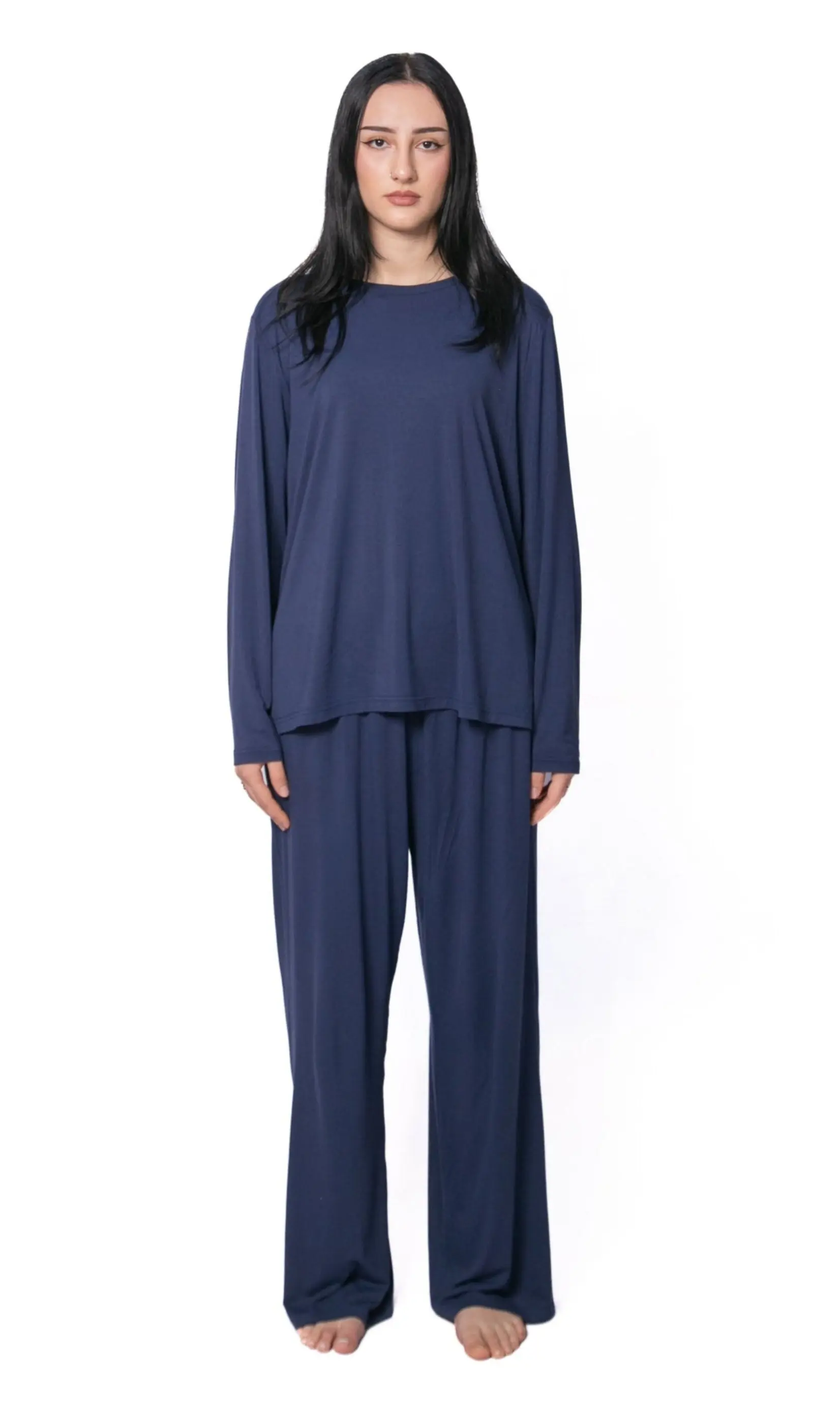 Midnight Comfort Women's Bamboo Pyjama Trouser Set - Image 4