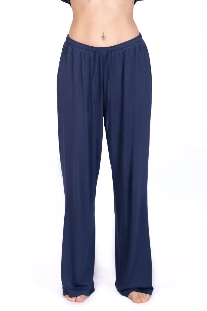 Midnight Comfort Women's Bamboo Pyjama Trouser Set - Image 6
