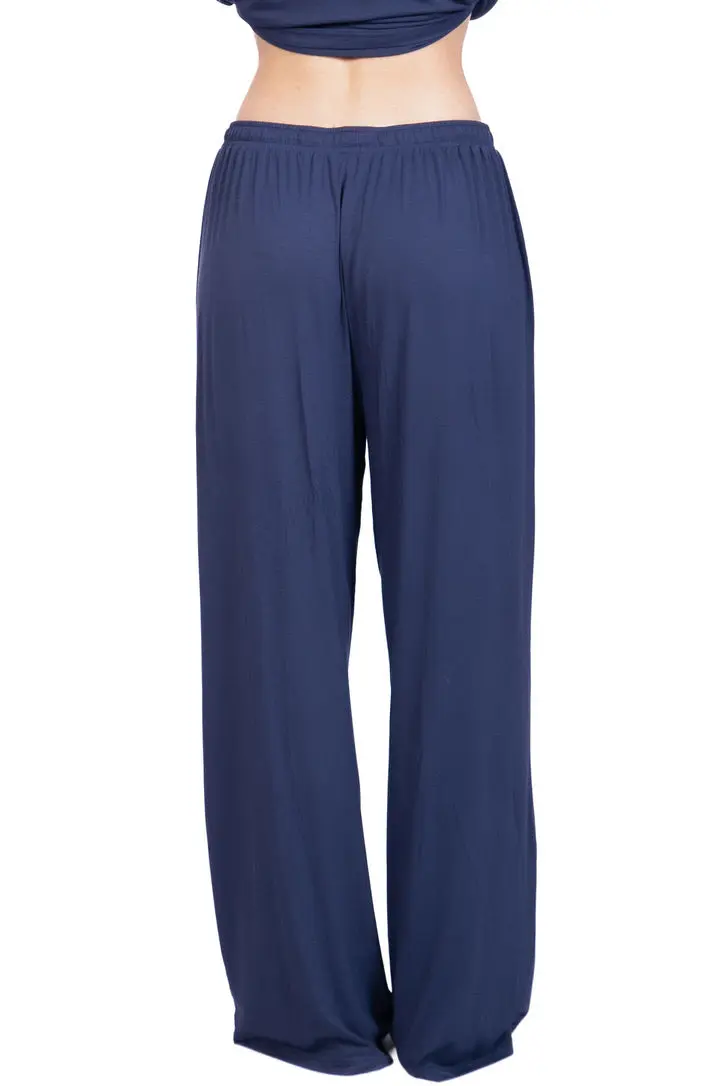 Midnight Comfort Women's Bamboo Pyjama Trouser Set - Image 7