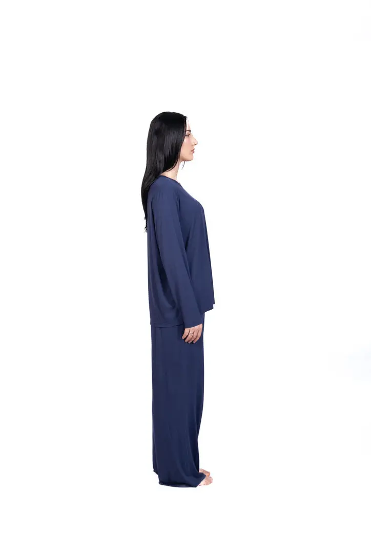Midnight Comfort Women's Bamboo Pyjama Trouser Set - Image 8
