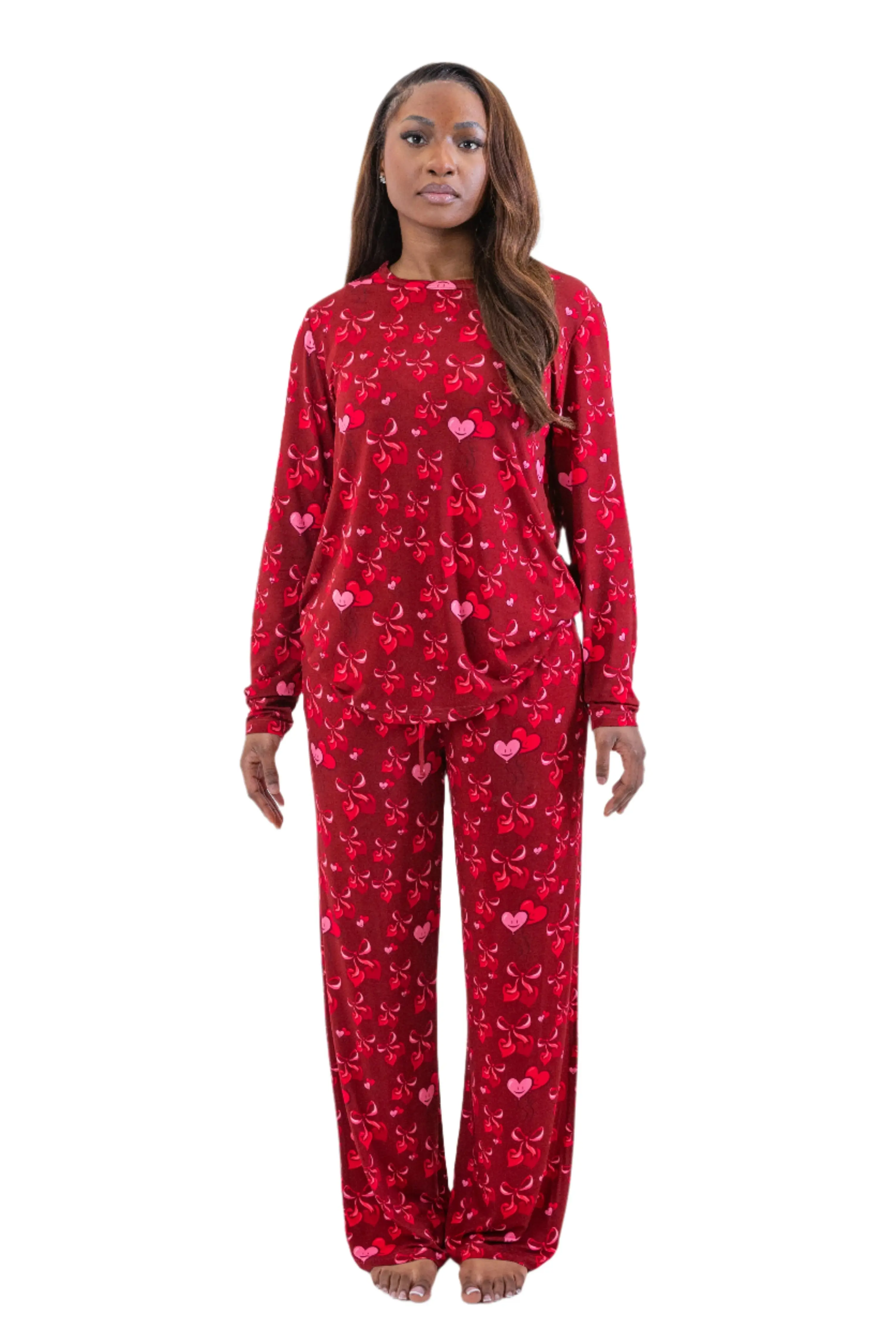Midnight Romance Women's Bamboo Pyjama Trouser Set - Image 10