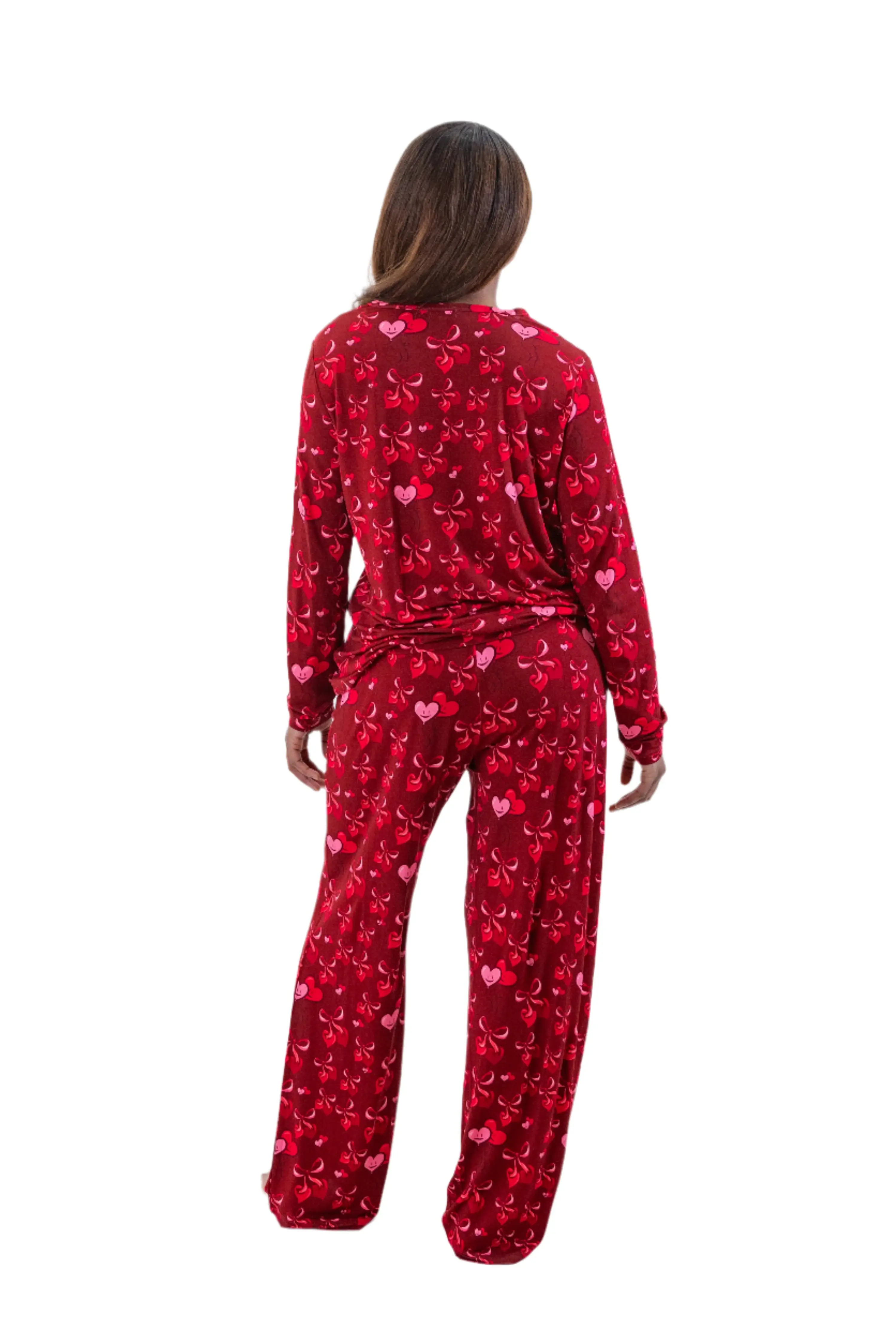Midnight Romance Women's Bamboo Pyjama Trouser Set - Image 4