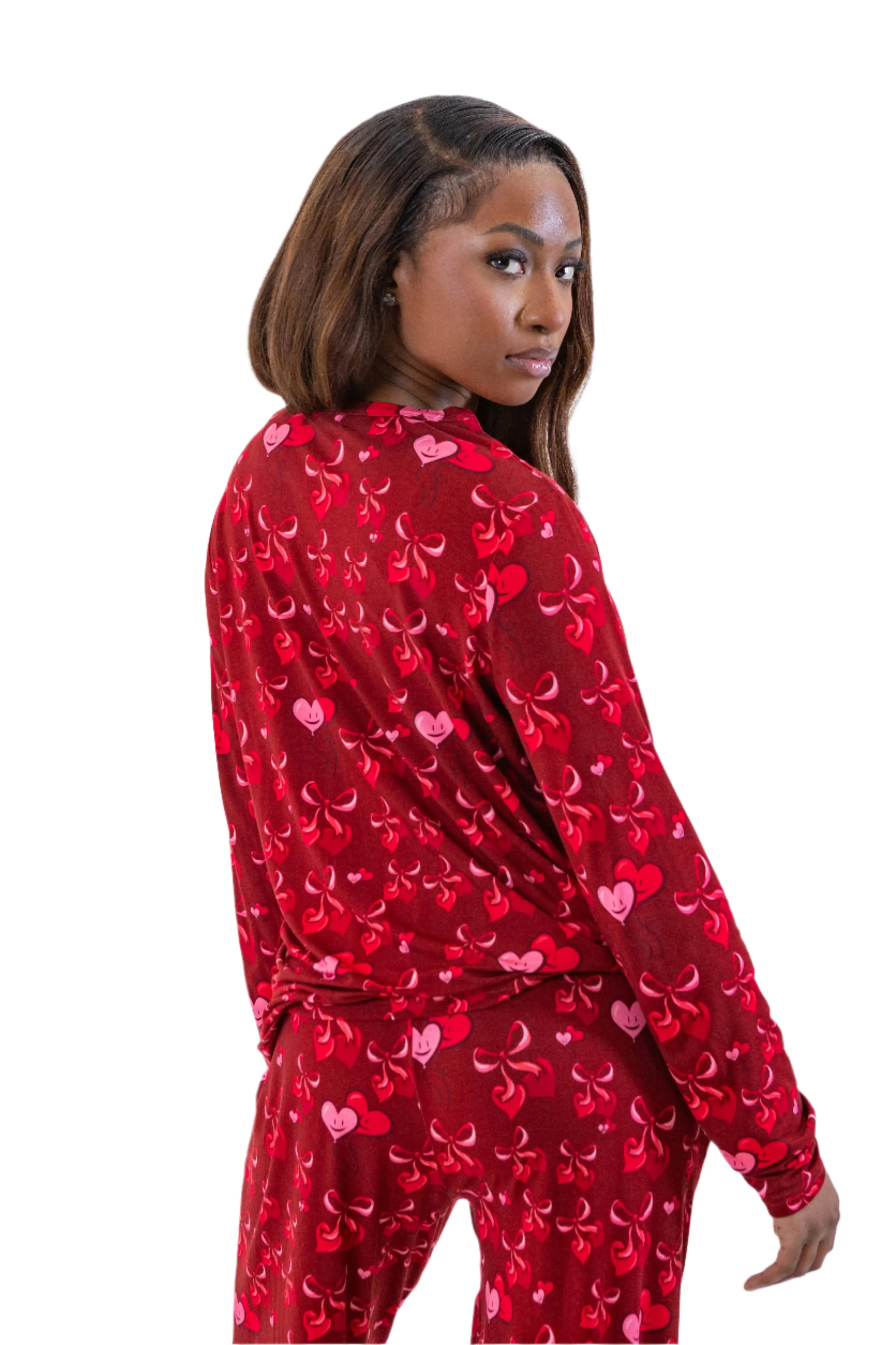 Midnight Romance Women's Bamboo Pyjama Trouser Set - Image 6