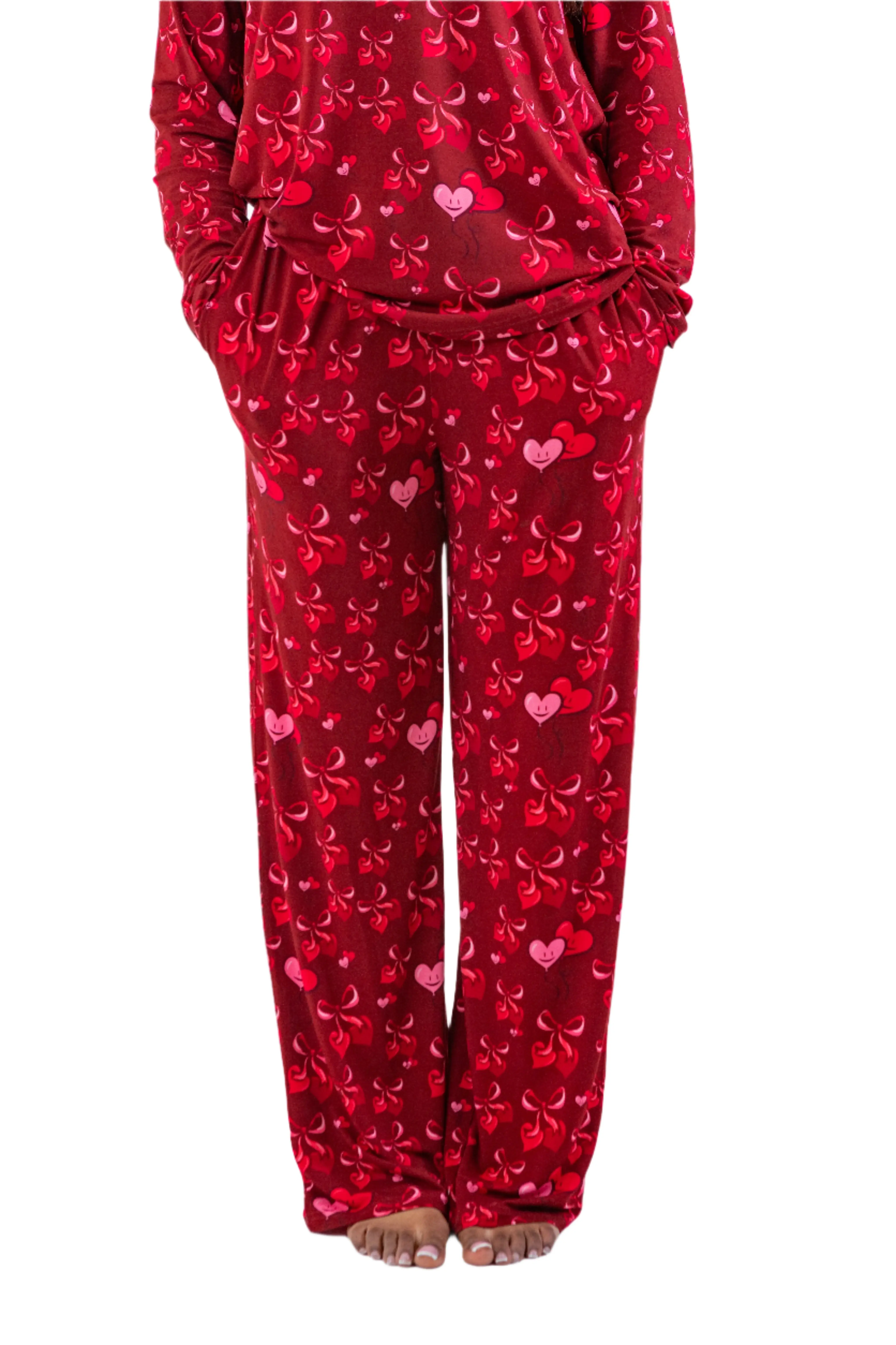 Midnight Romance Women's Bamboo Pyjama Trouser Set - Image 9
