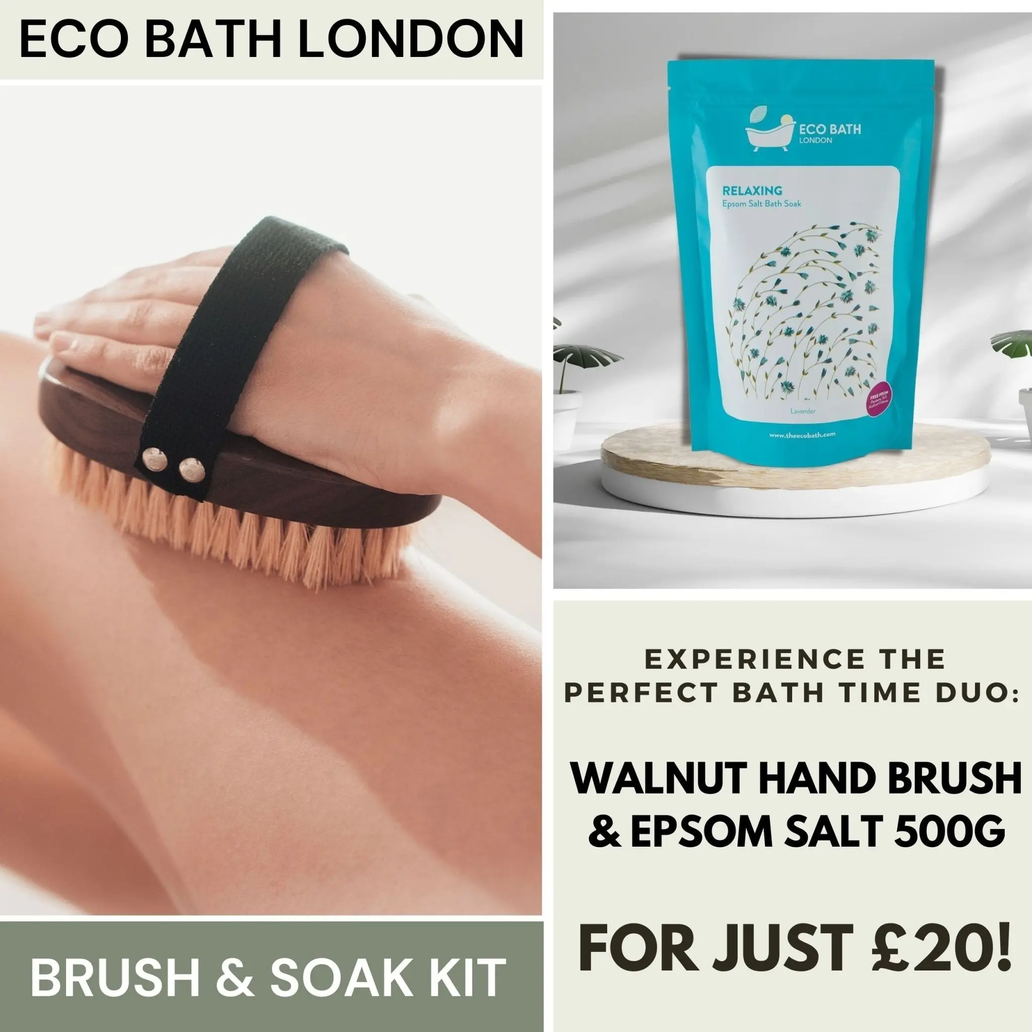 Mindful Moments: Eco Bath London Brush & Soak Kit - Image 4