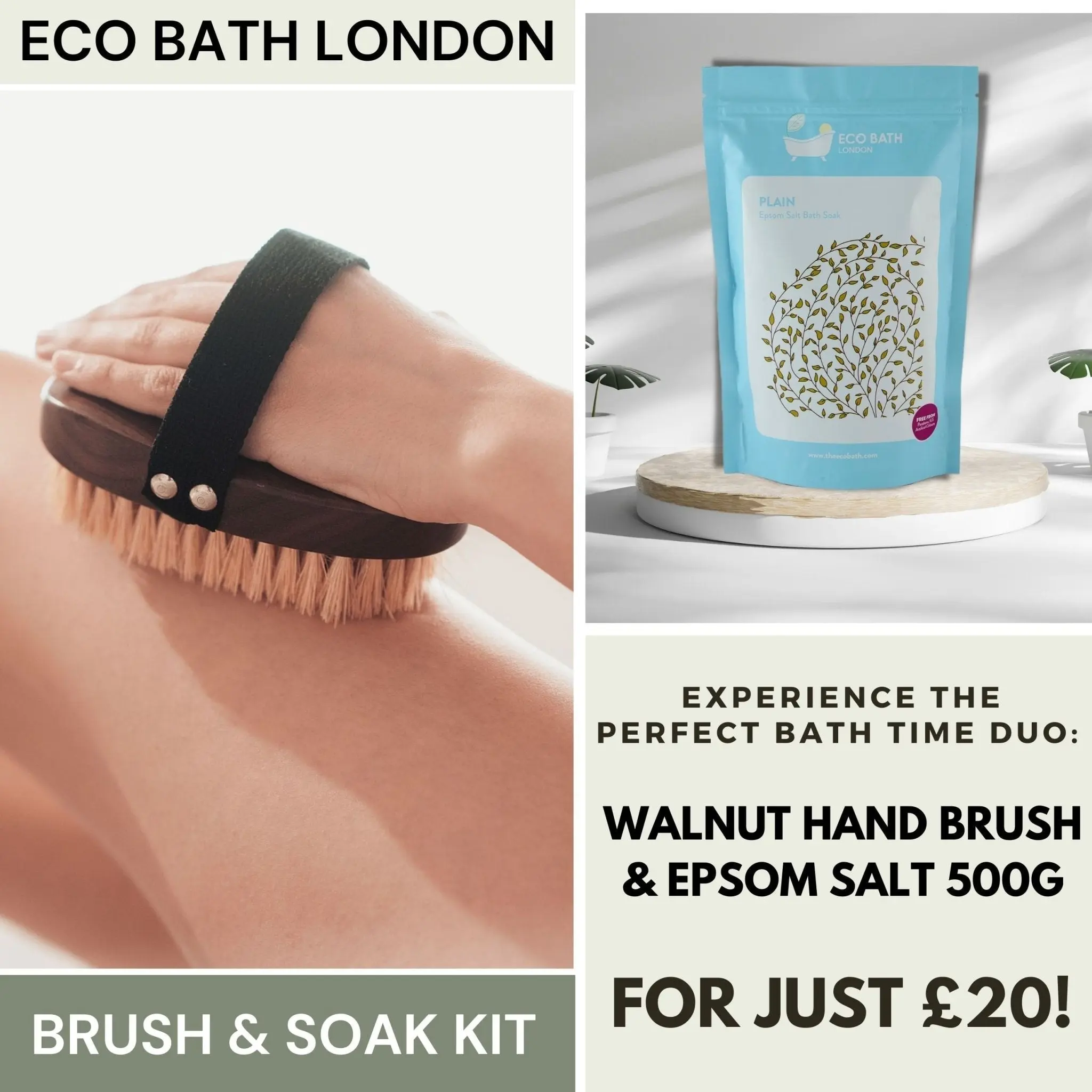 Mindful Moments: Eco Bath London Brush & Soak Kit - Image 5