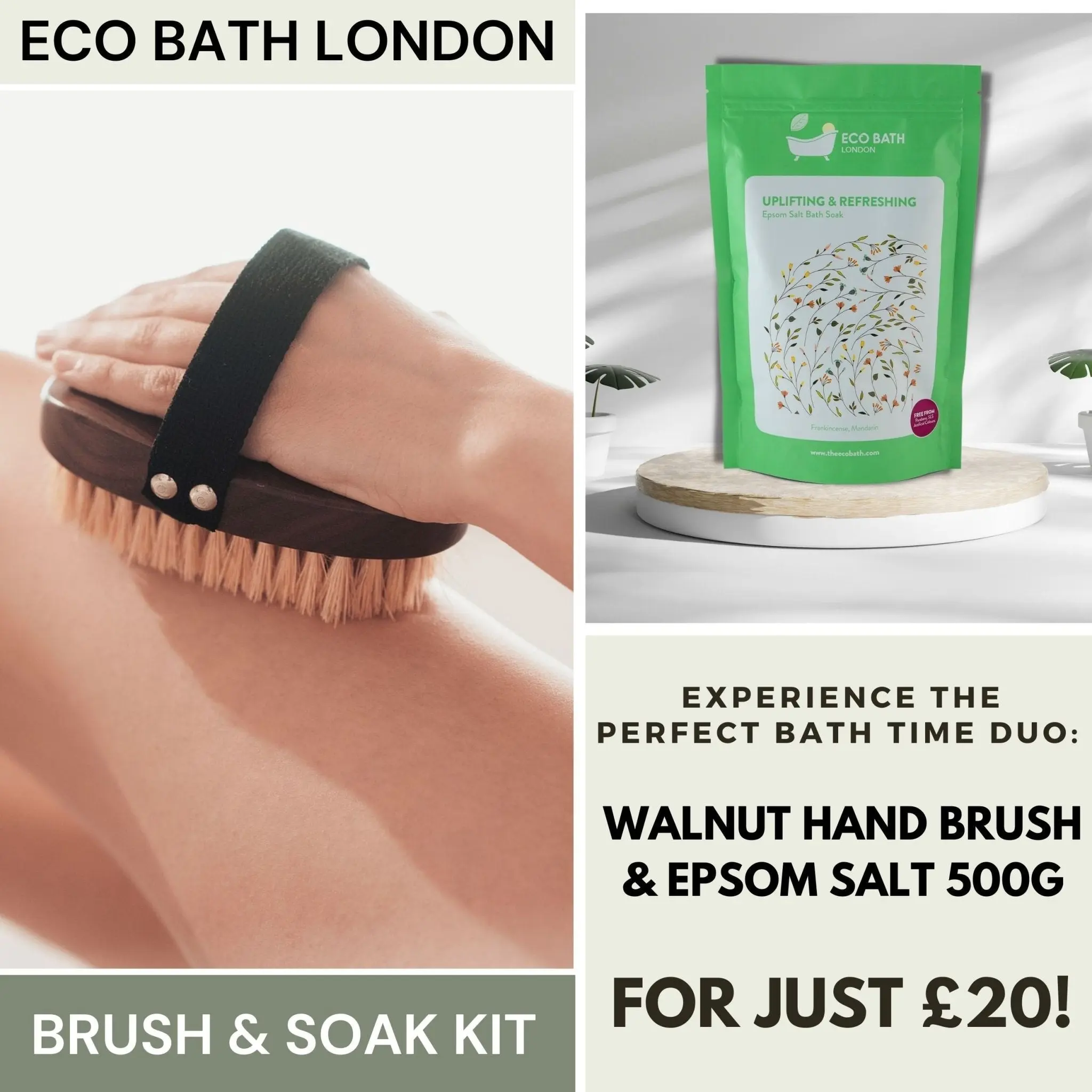 Mindful Moments: Eco Bath London Brush & Soak Kit - Image 6