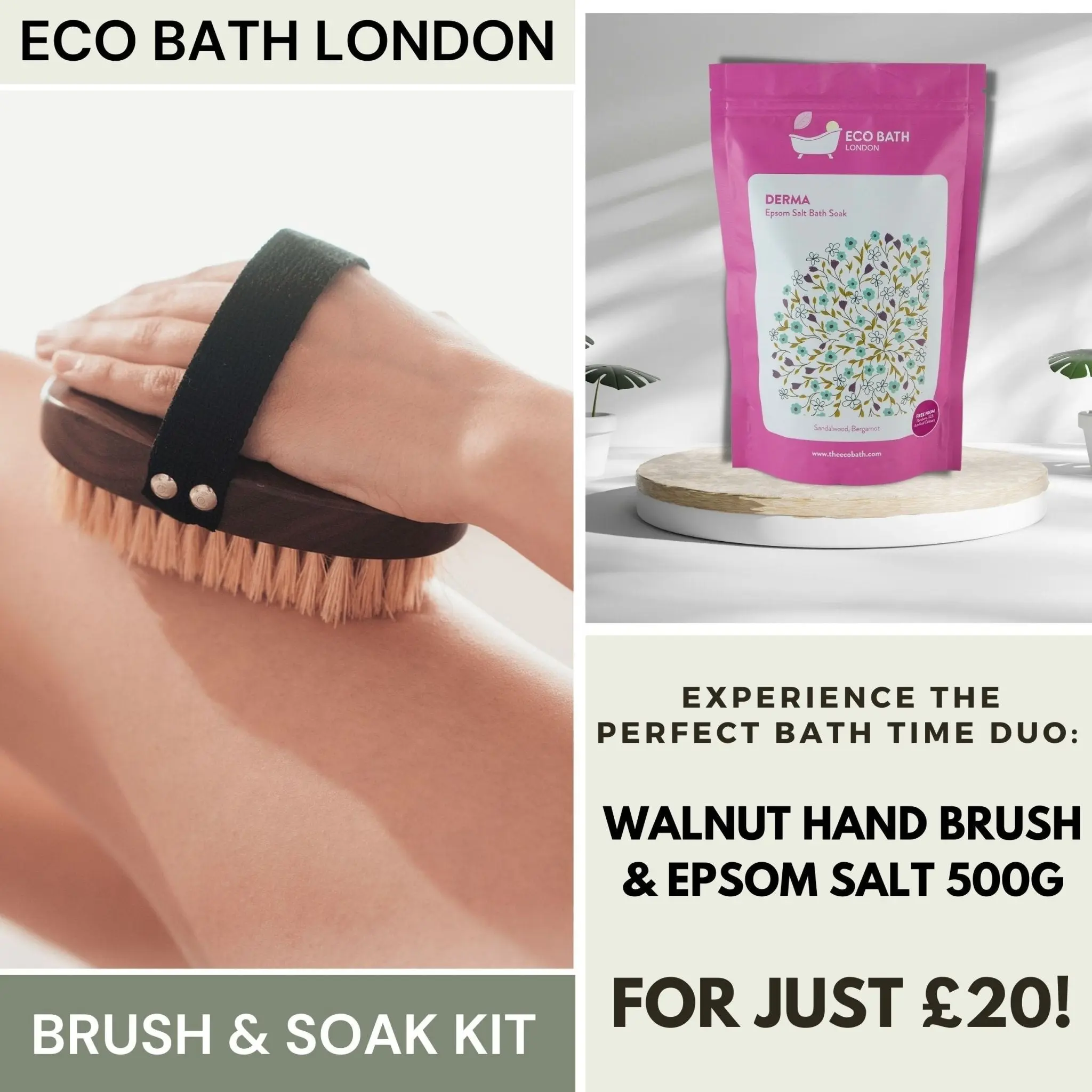 Mindful Moments: Eco Bath London Brush & Soak Kit - Image 8