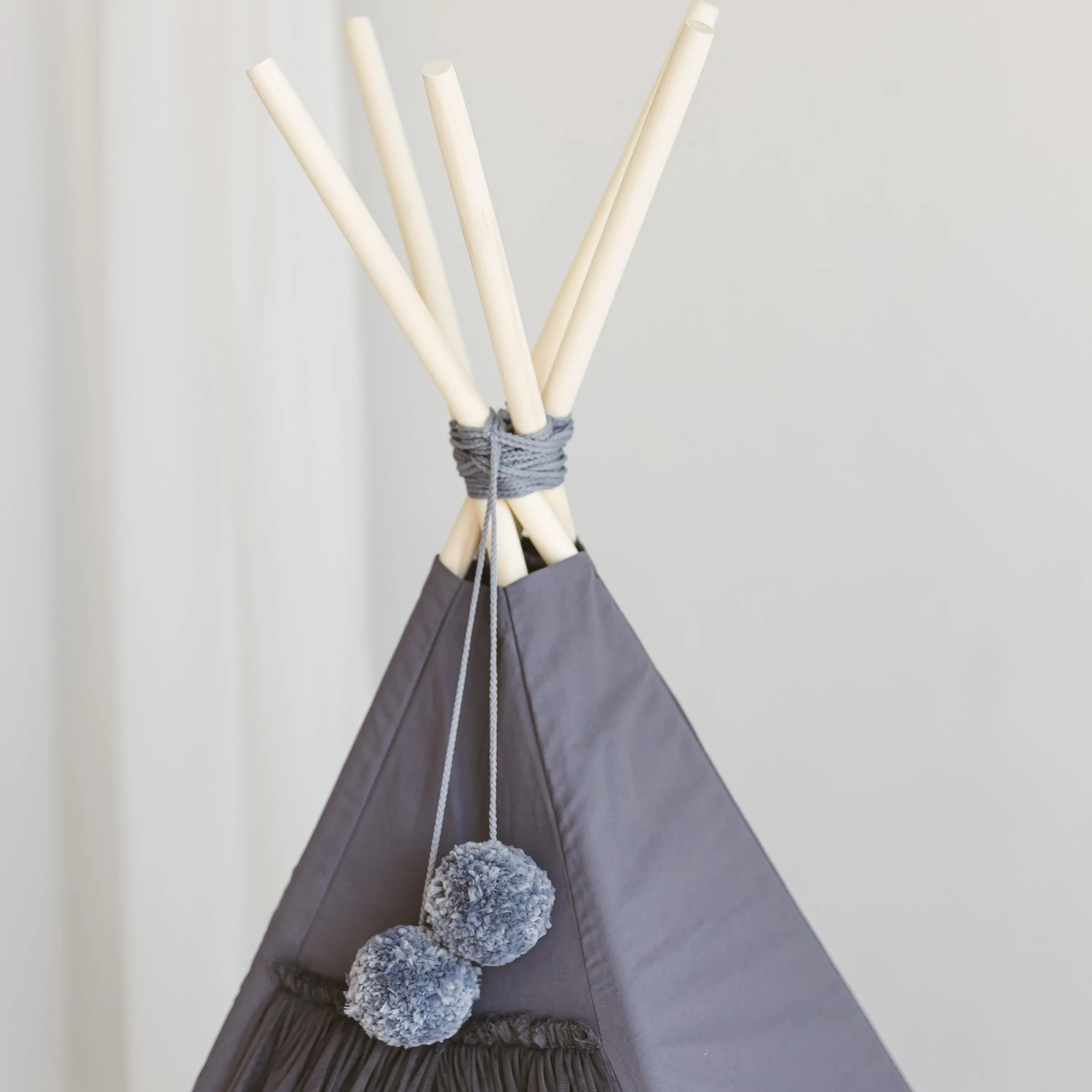 Grey Fairy Kids Play Tent - Image 4