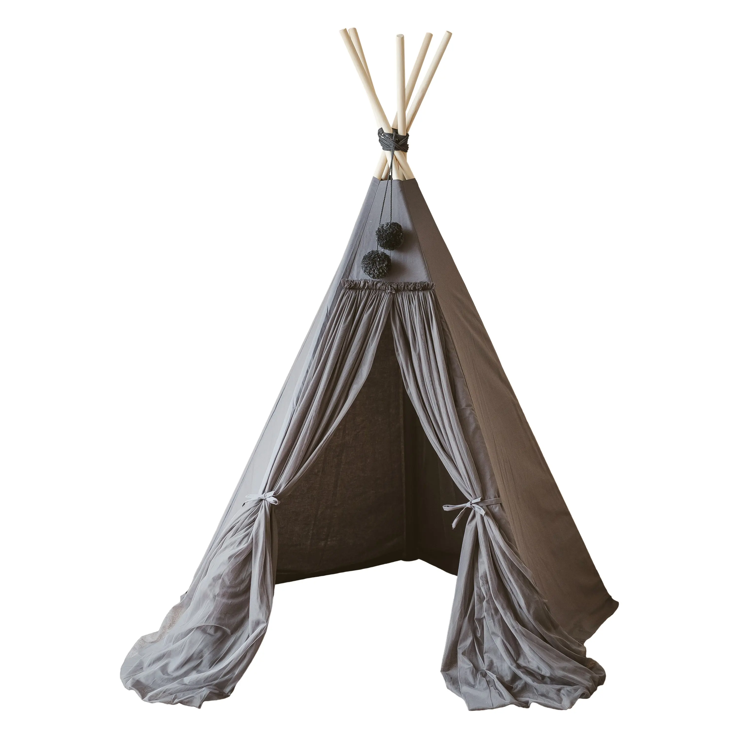 Grey Fairy Kids Play Tent - Image 7
