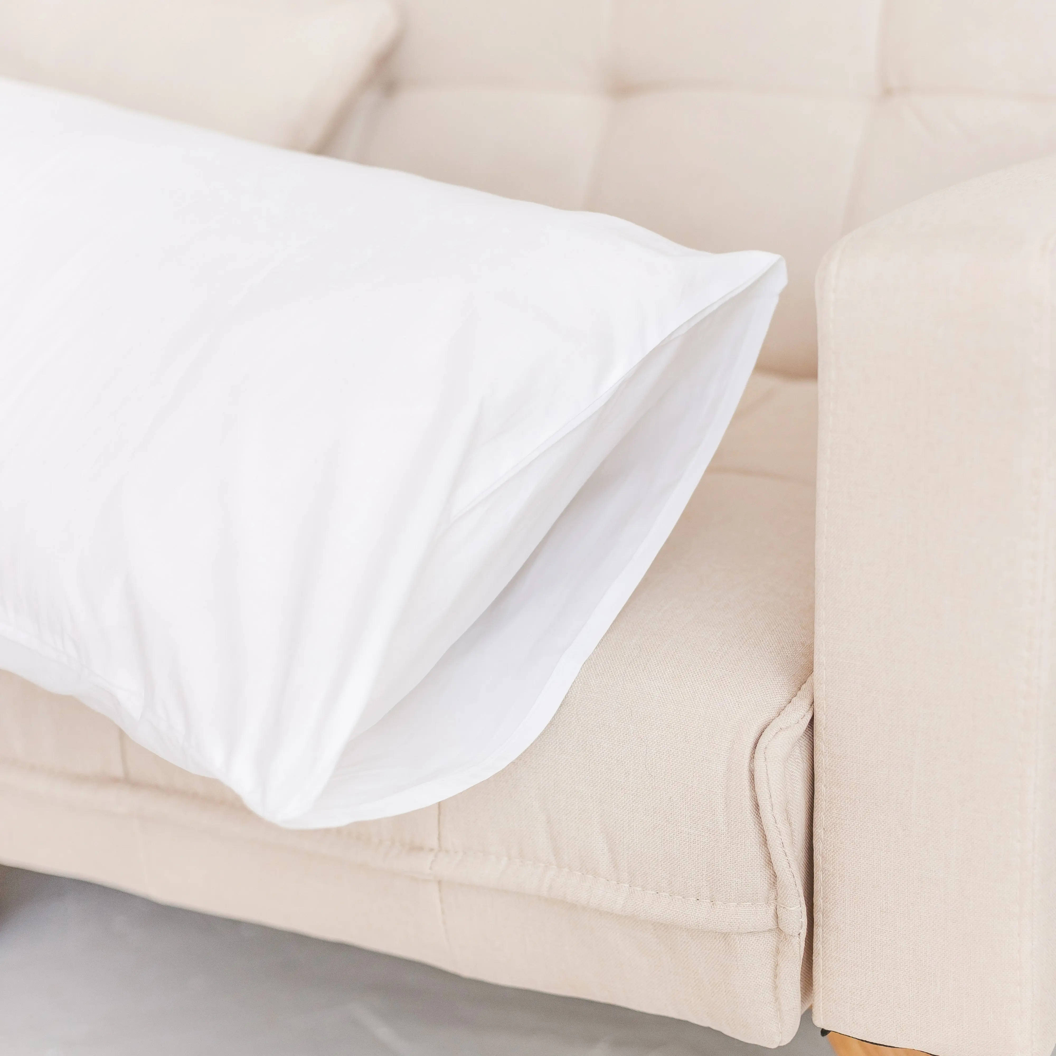 Full Body Maternity and Lumbar Pillow with Organic Cover - Image 4