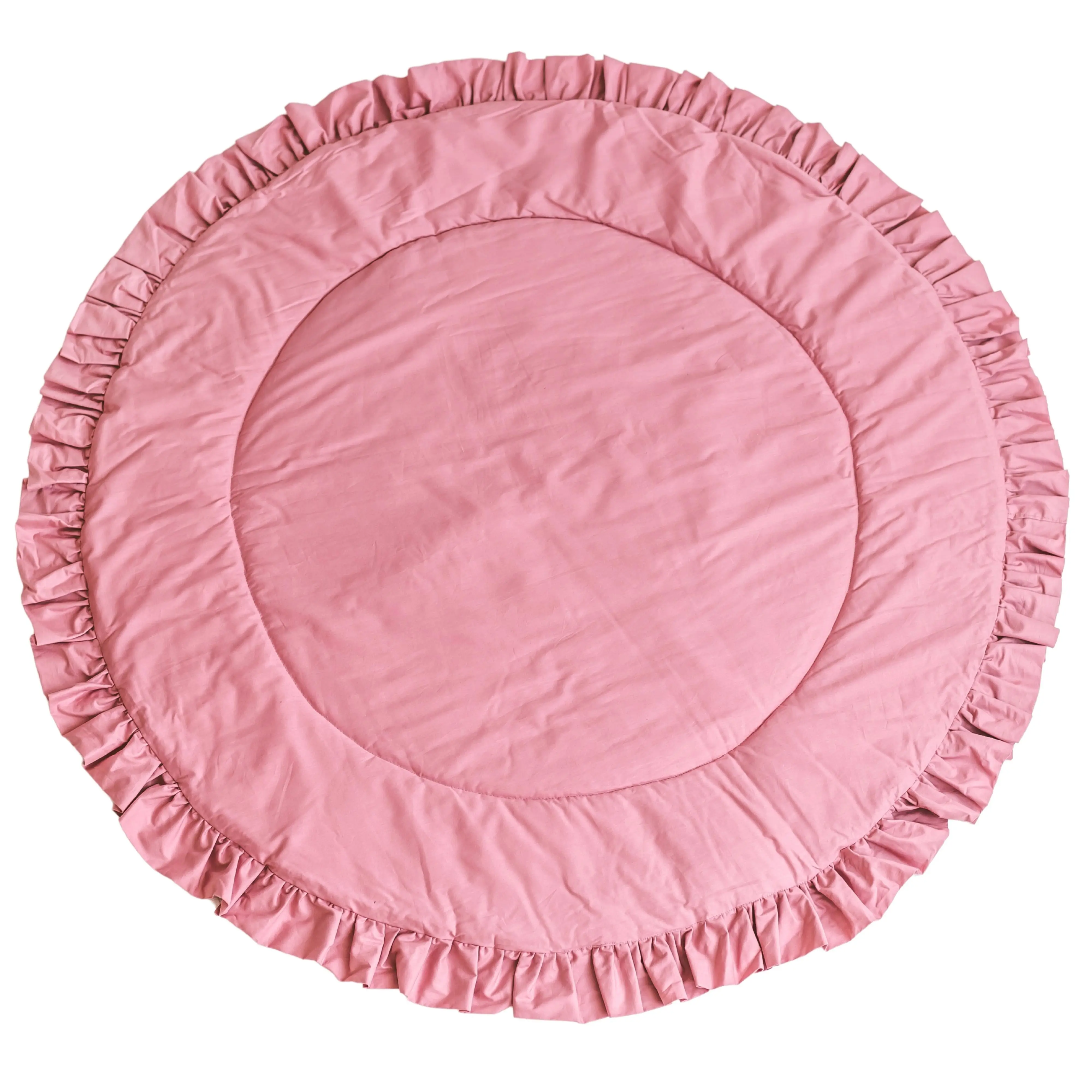 Rose Kids Playmat with Ruffled Border - Image 5