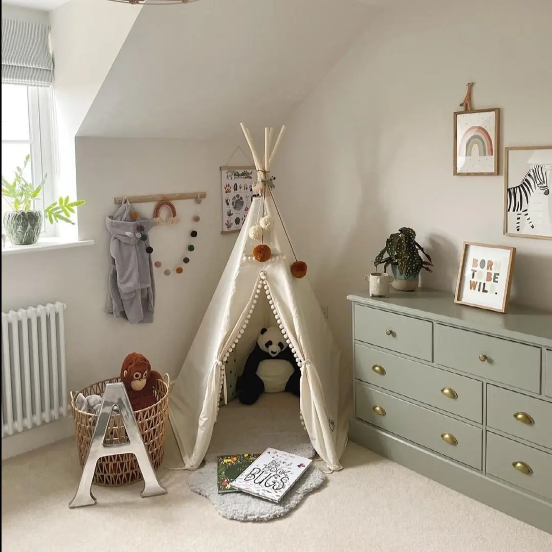Original Play Tent with Pompoms - Image 9