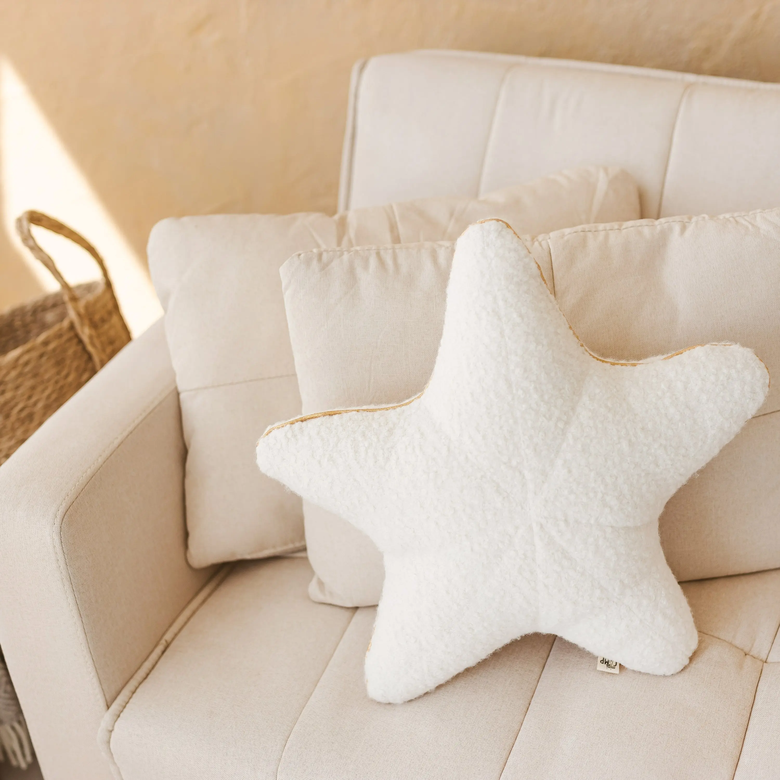 Seashell Pillows, Starfish Throw Pillows, Crustaceancore Decor | PACK of 2 - Image 3