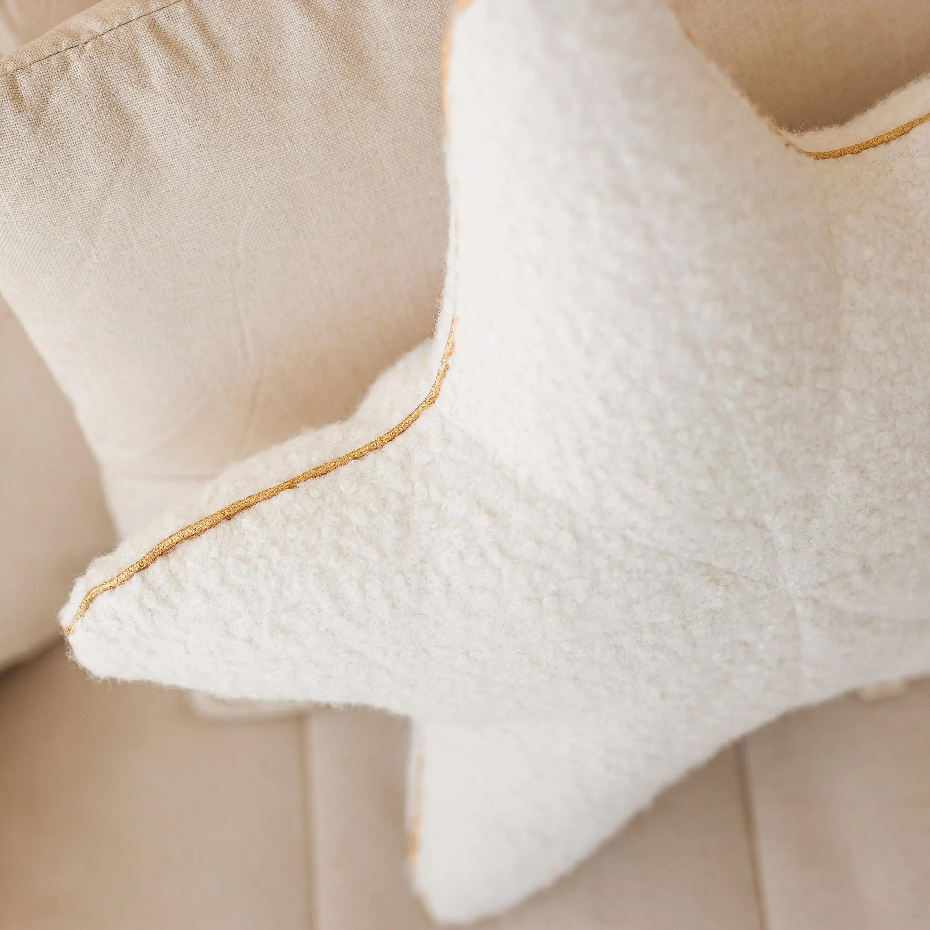 Seashell Pillows, Starfish Throw Pillows, Crustaceancore Decor | PACK of 2 - Image 4