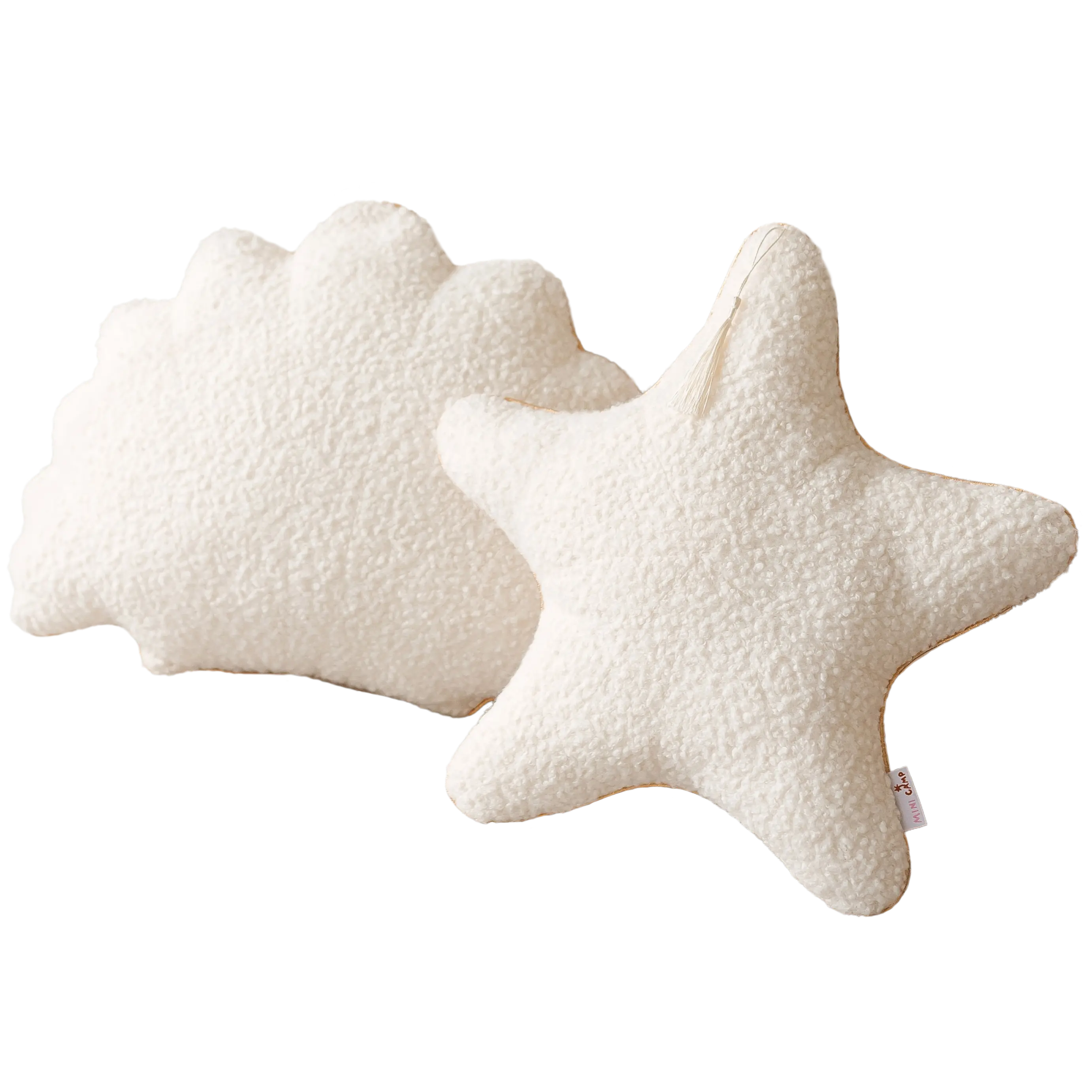 Seashell Pillows, Starfish Throw Pillows, Crustaceancore Decor | PACK of 2 - Image 7