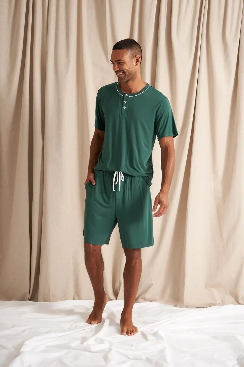 Green Mister You Bamboo Short Pyjama Set