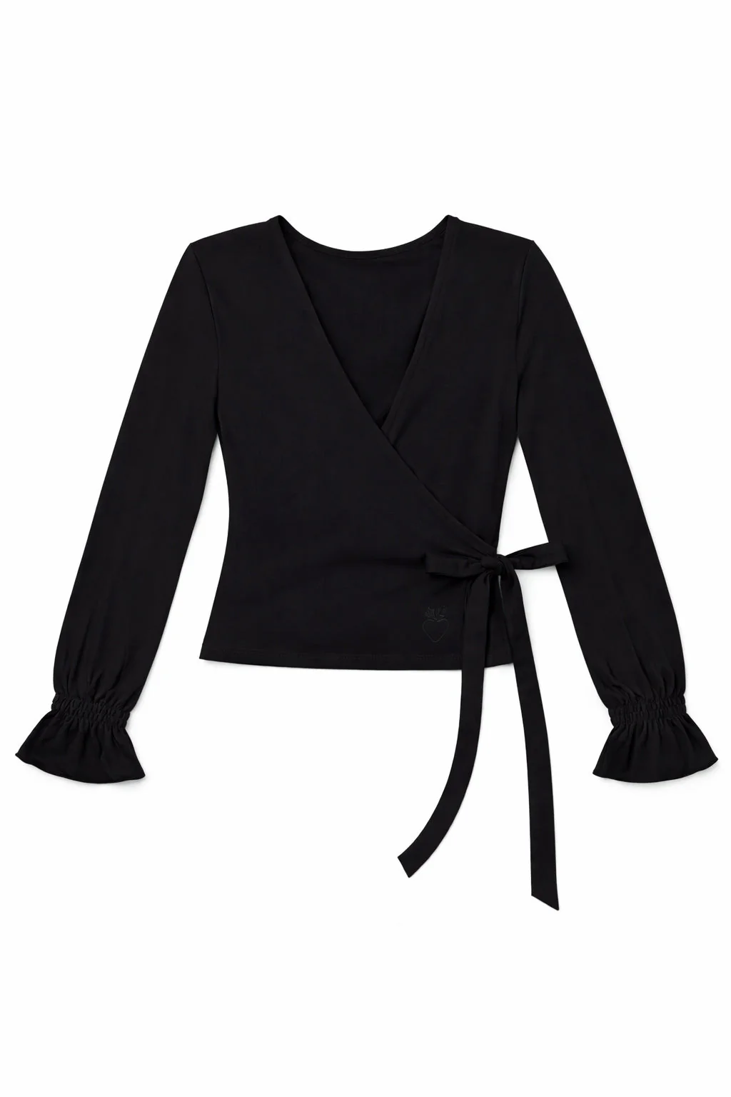 Modal Long-Sleeve Wrap - Image 3
