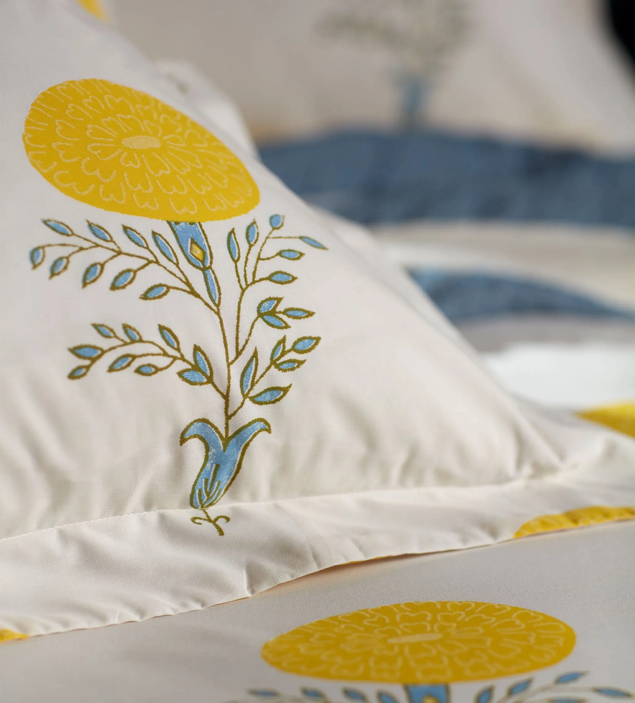 Molly Mahon Marigold 100% Cotton Duvet Cover