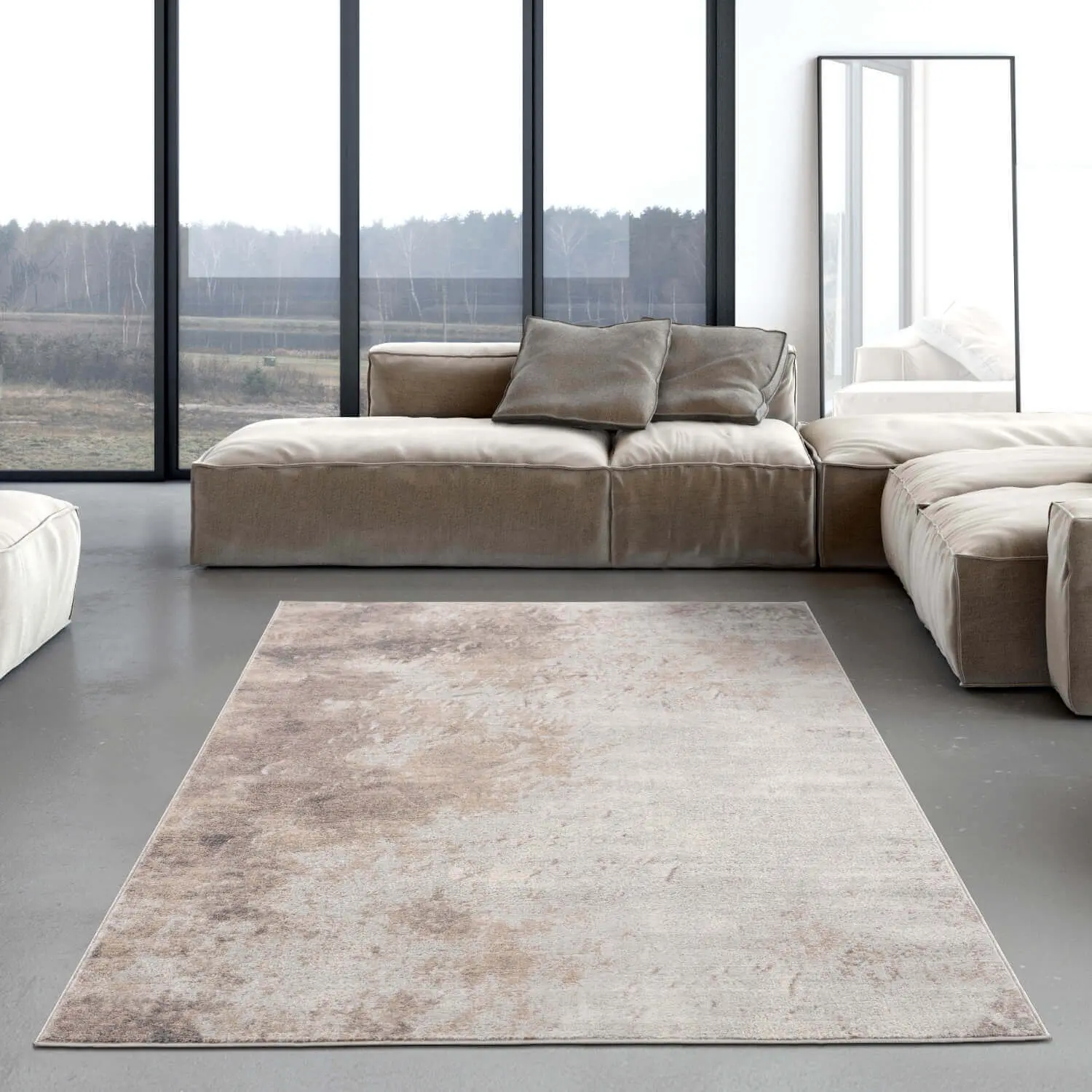 Montana Abstract Brown Rug - Image 7