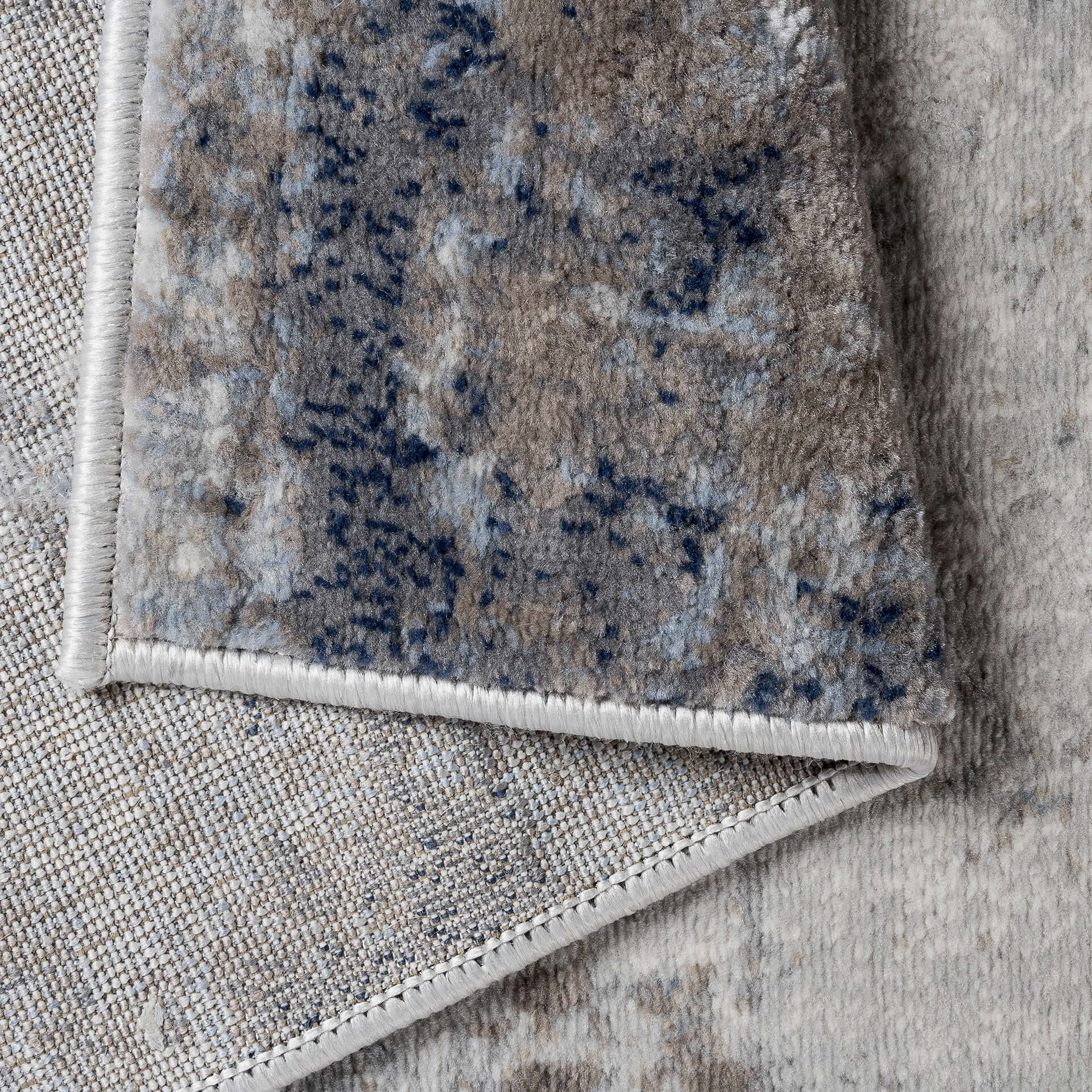 Montana Brown & Navy Rug - Image 3