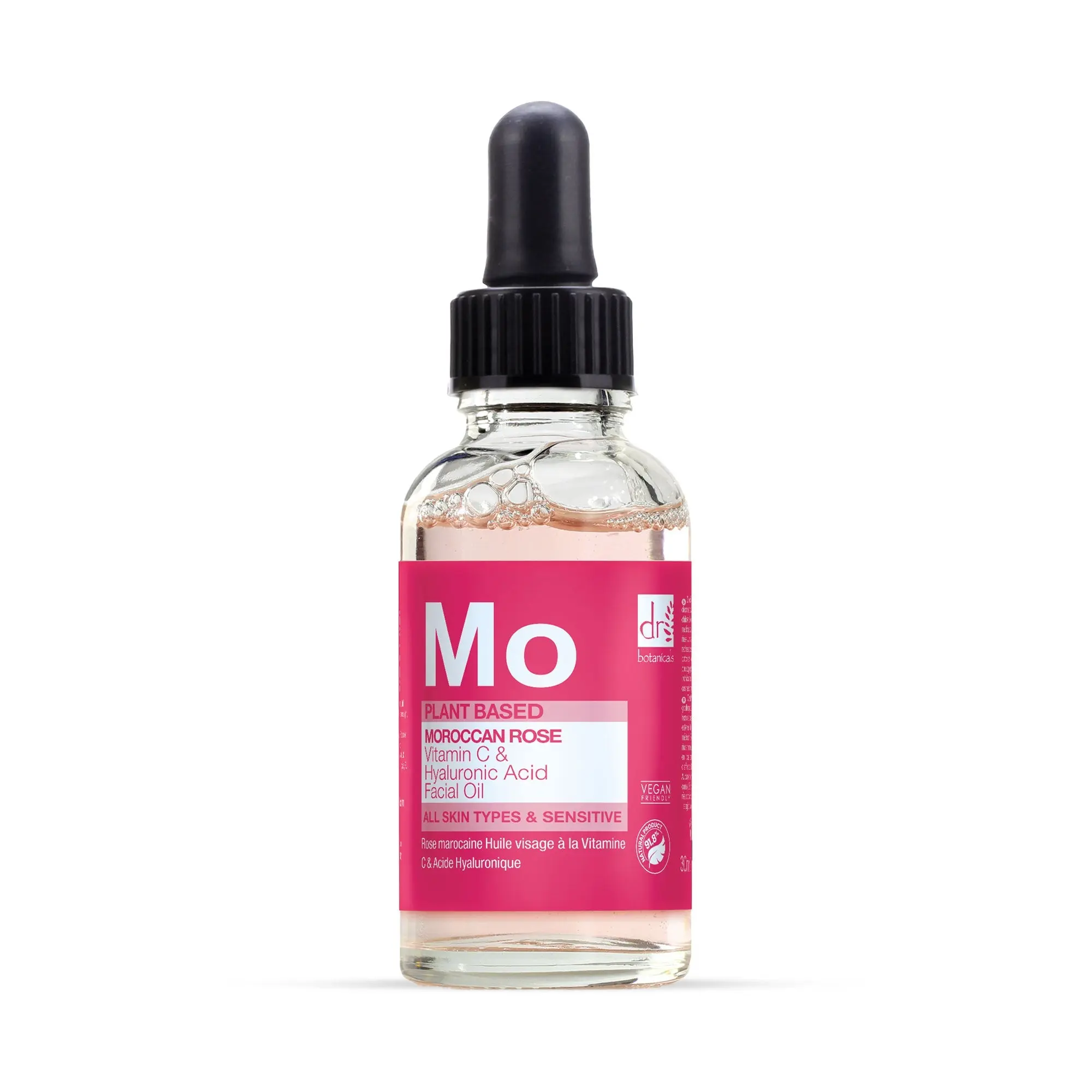 Moroccan Rose Facial Oil with Hyaluronic Acid & Vitamin C - Image 10