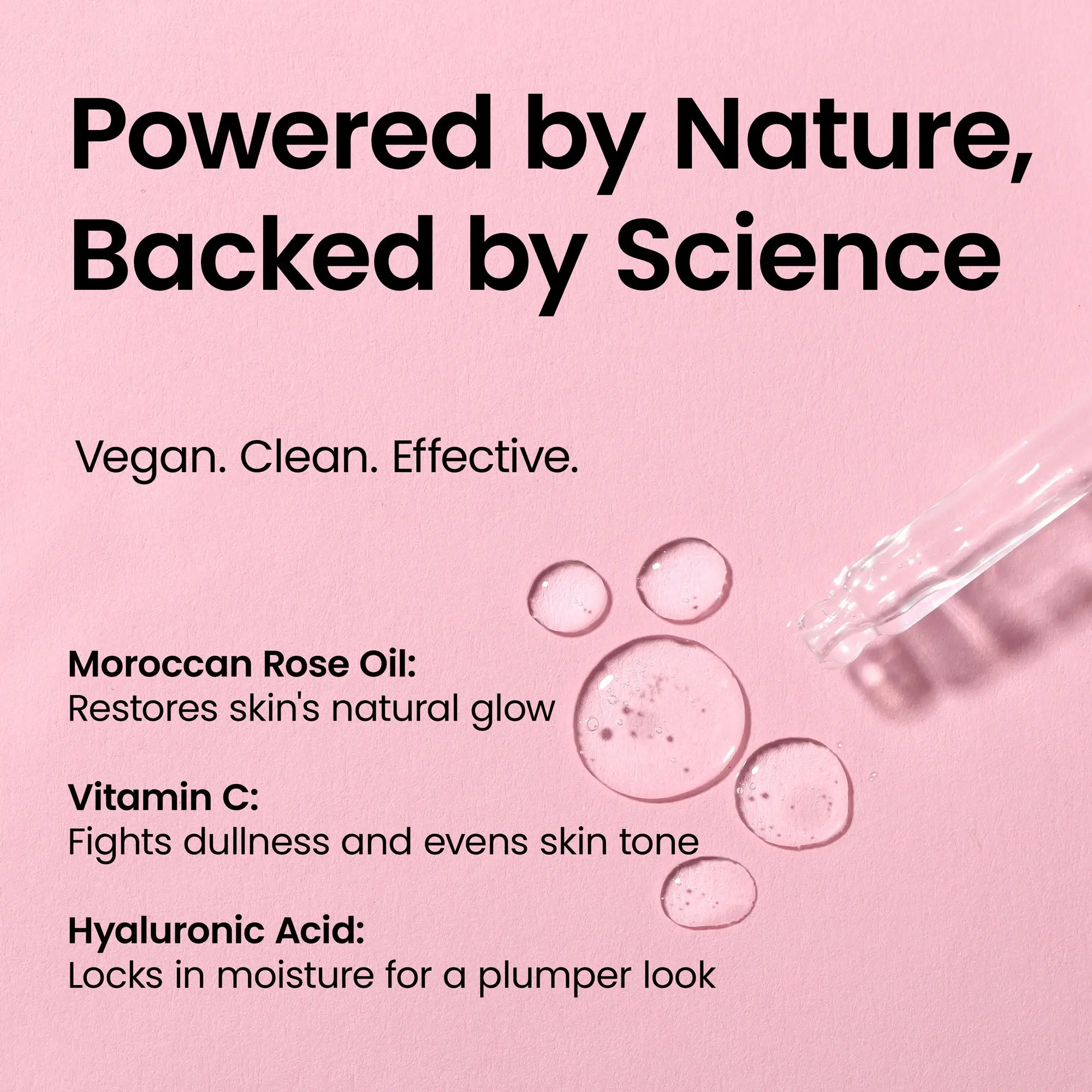 Moroccan Rose Facial Oil with Hyaluronic Acid & Vitamin C - Image 5