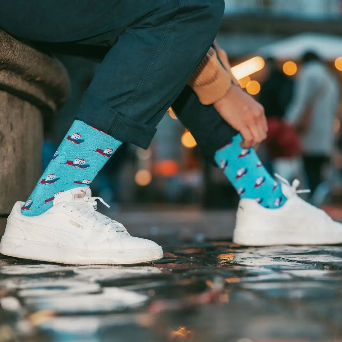 Motor Boat Bamboo Socks - Image 5