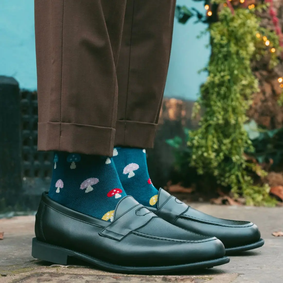 Mushroom Bamboo Socks - Image 2