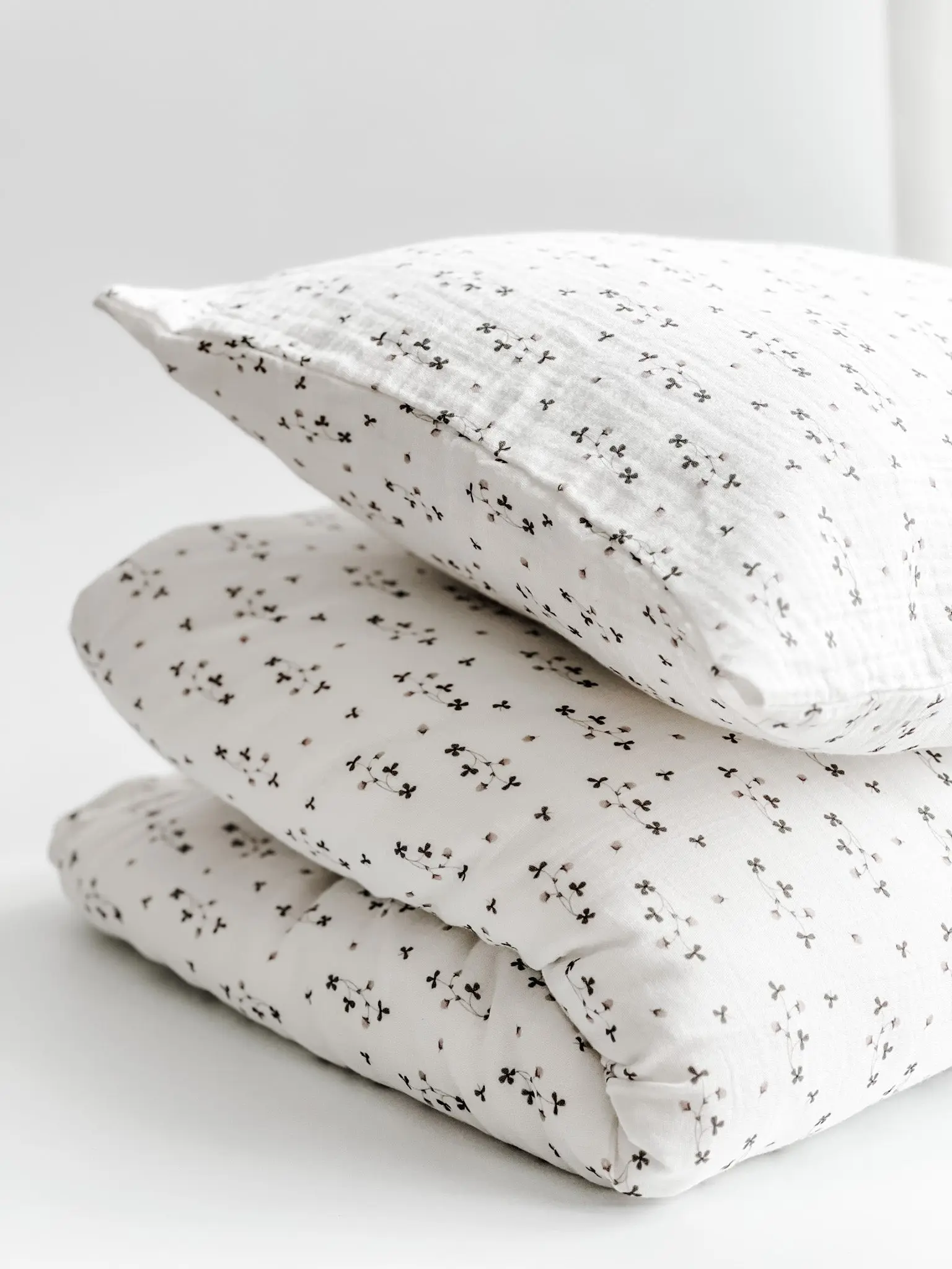 Muslin Cotbed Duvet Set - Botanical - Image 3