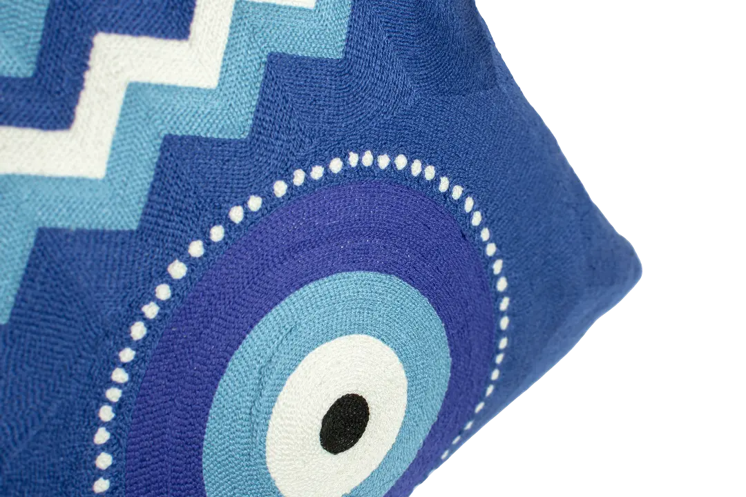 Mykonos Needlepoint Cushion - Image 2