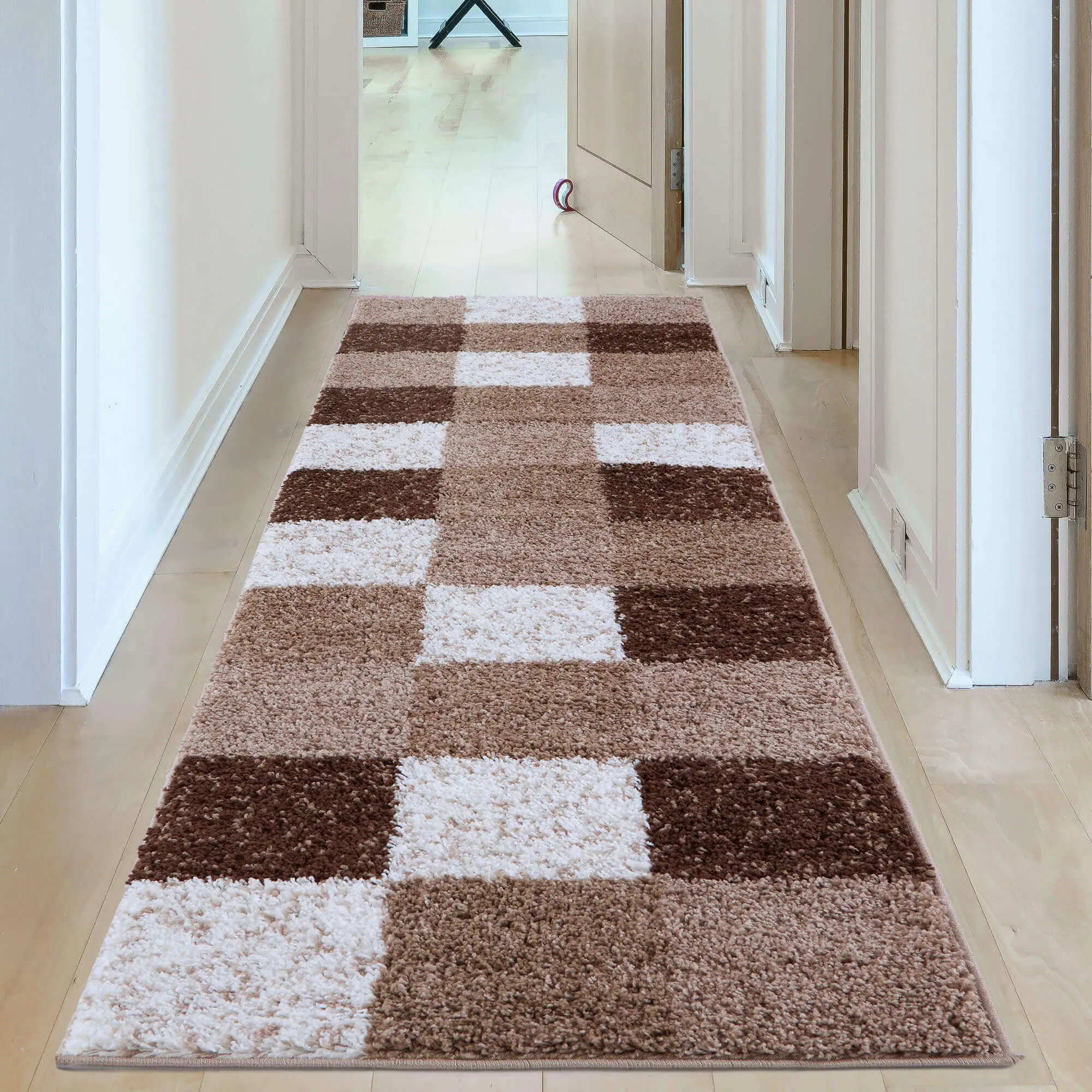 Myshaggy Geometric Brown Rug - Image 11