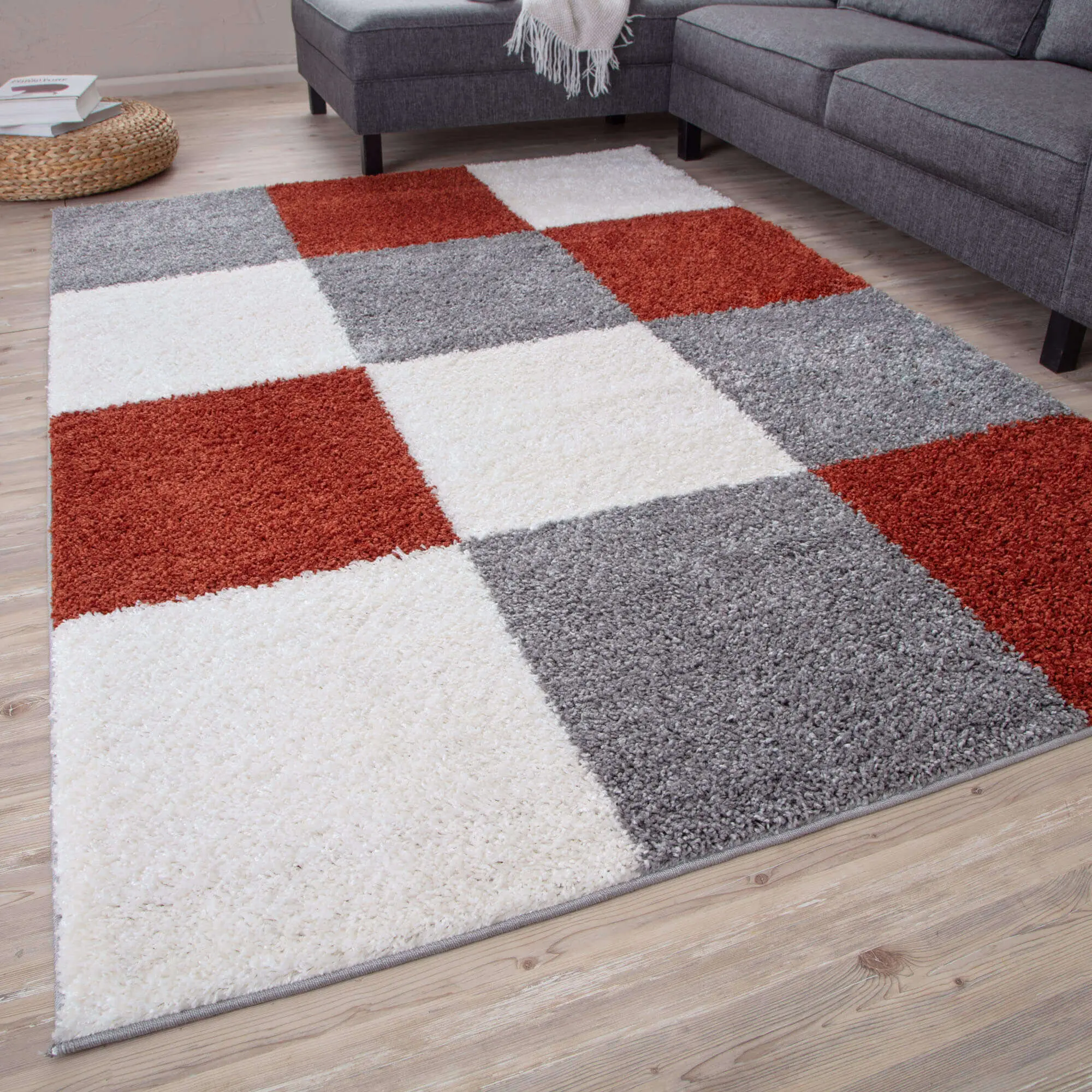 Myshaggy Geometric Terra Rug - Image 3