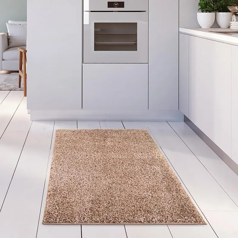 Myshaggy Solid Beige Rug - Image 15