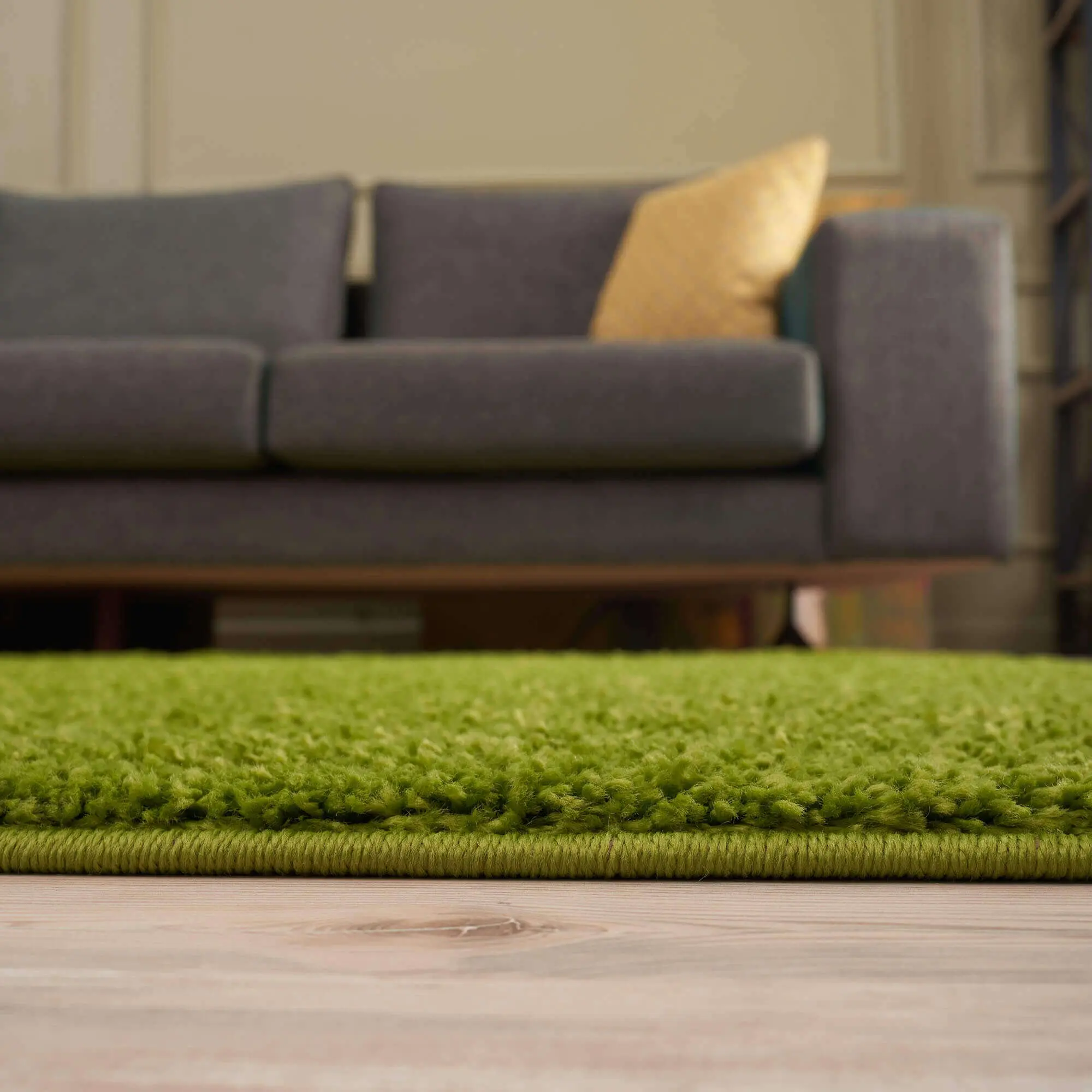 Myshaggy Solid Green Rug - Image 21