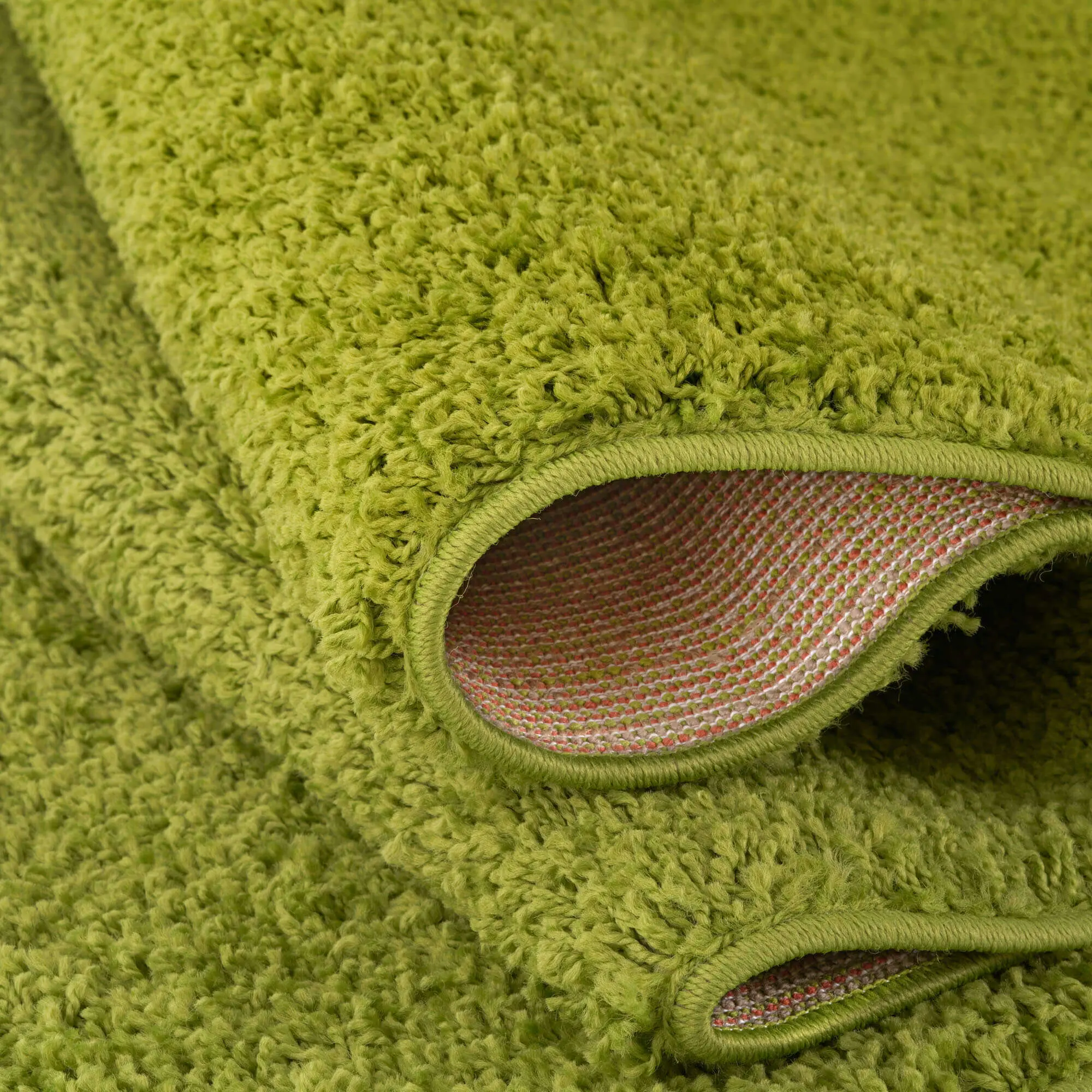 Myshaggy Solid Green Rug - Image 22
