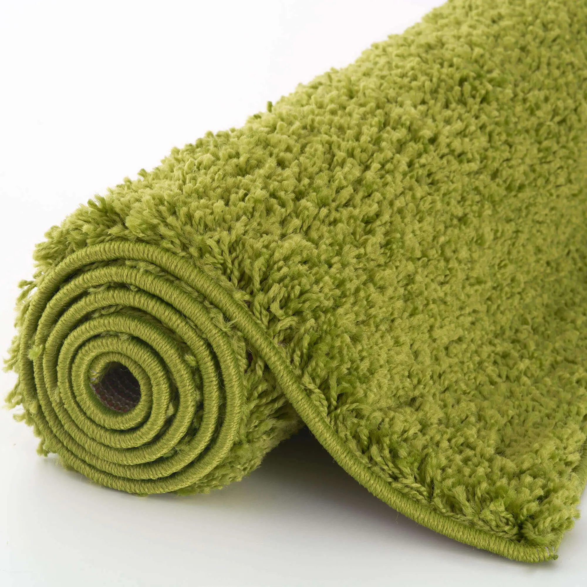 Myshaggy Solid Green Rug - Image 23