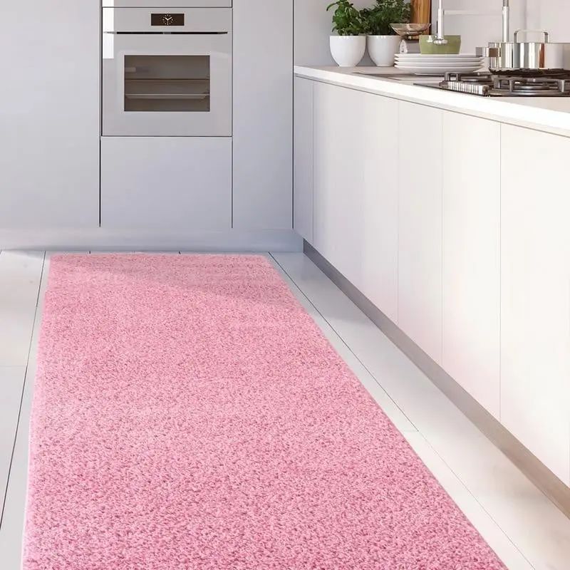 Myshaggy Solid Pink Rug - Image 16