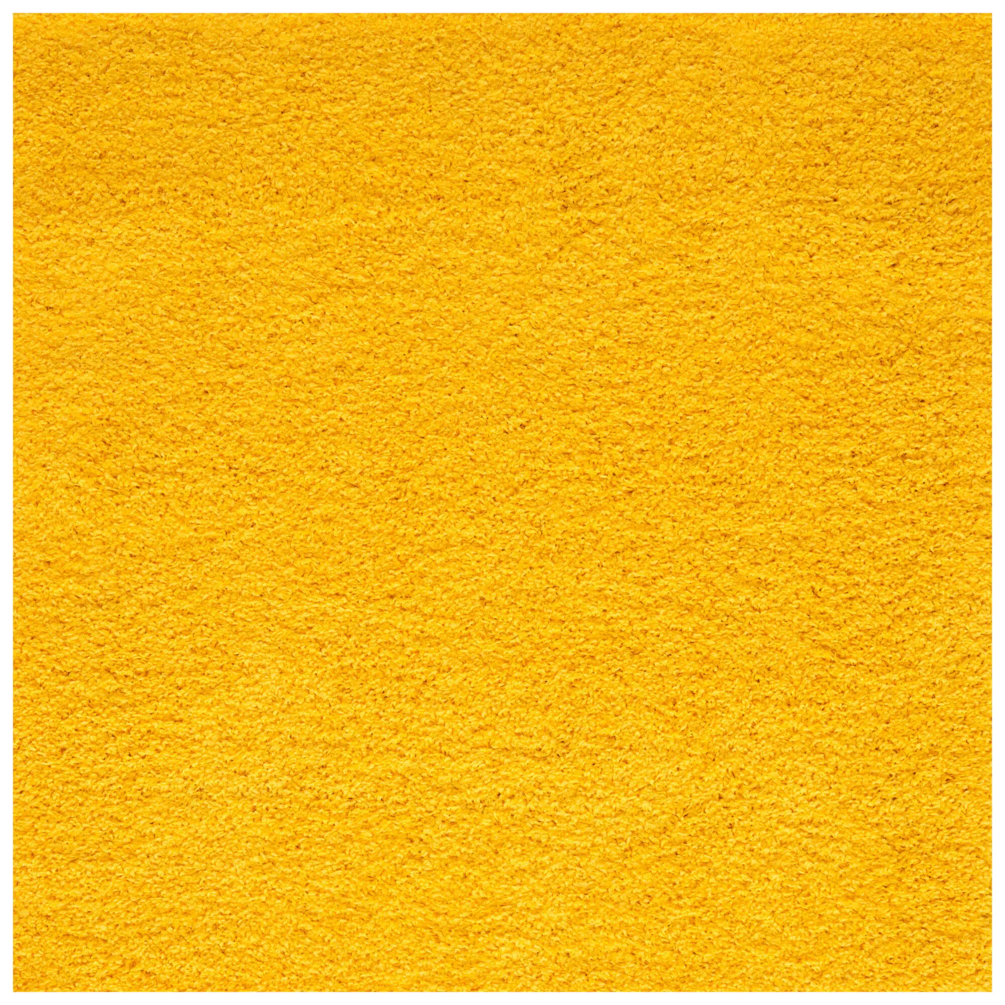 Myshaggy Solid Yellow Rug - Image 10