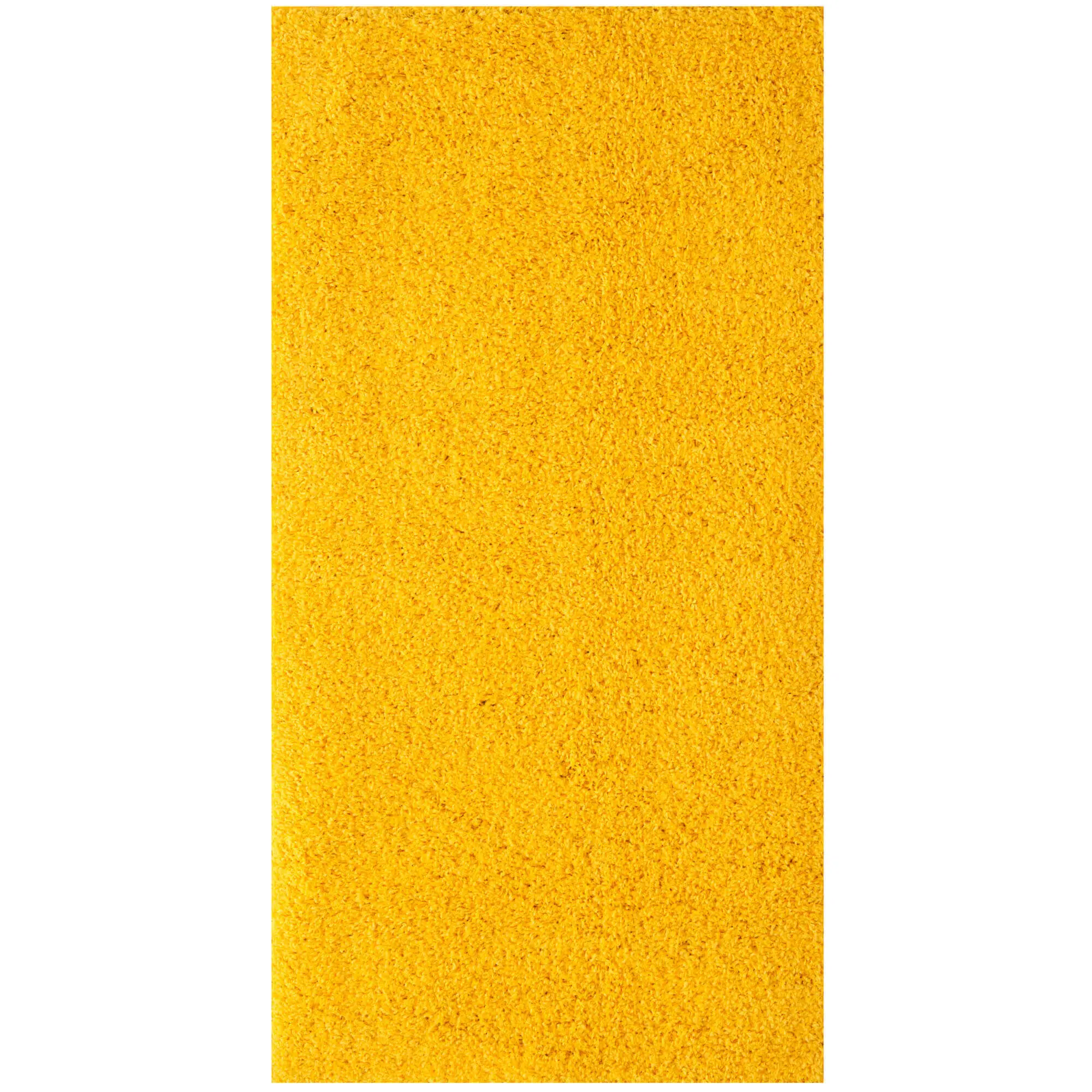Myshaggy Solid Yellow Rug - Image 13