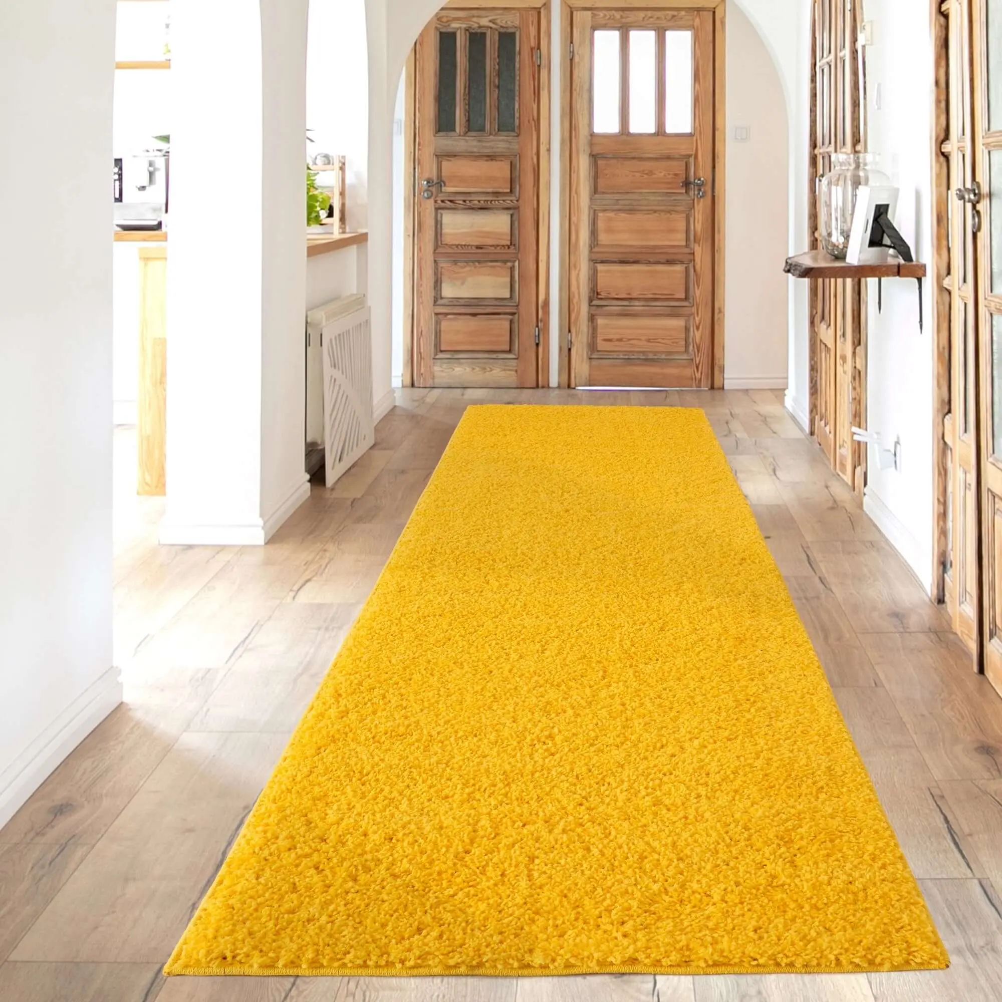Myshaggy Solid Yellow Rug - Image 17